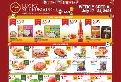 Lucky Supermarket (Calgary) Flyer July 17 to 23
