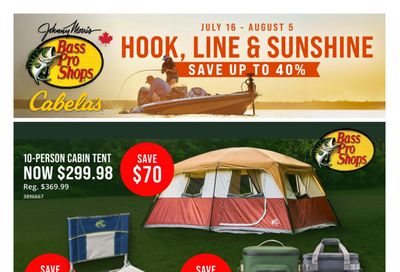 Bass Pro Shops Flyer July 16 to August 5