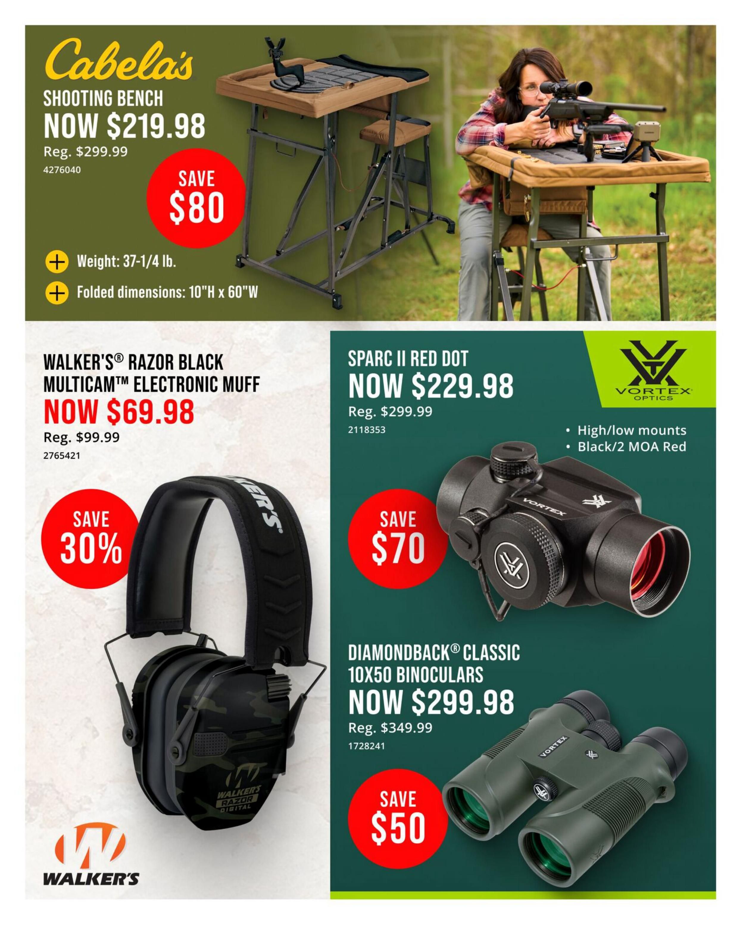 Bass Pro Shops Flyer July 16 to August 5