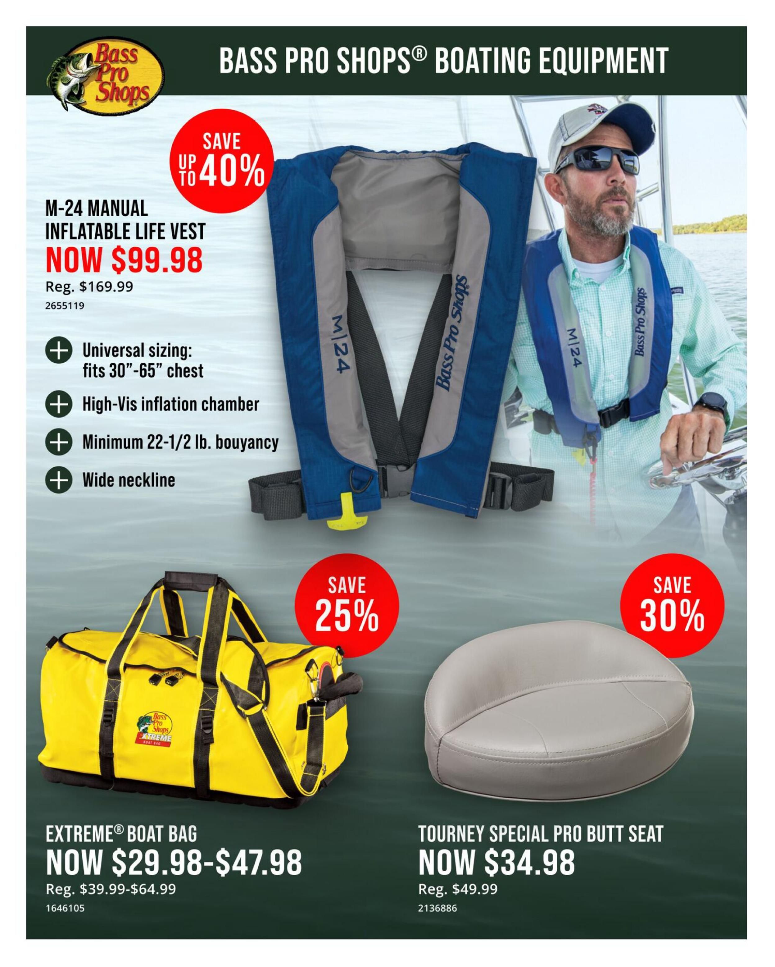 Bass Pro Shops Flyer July 16 to August 5