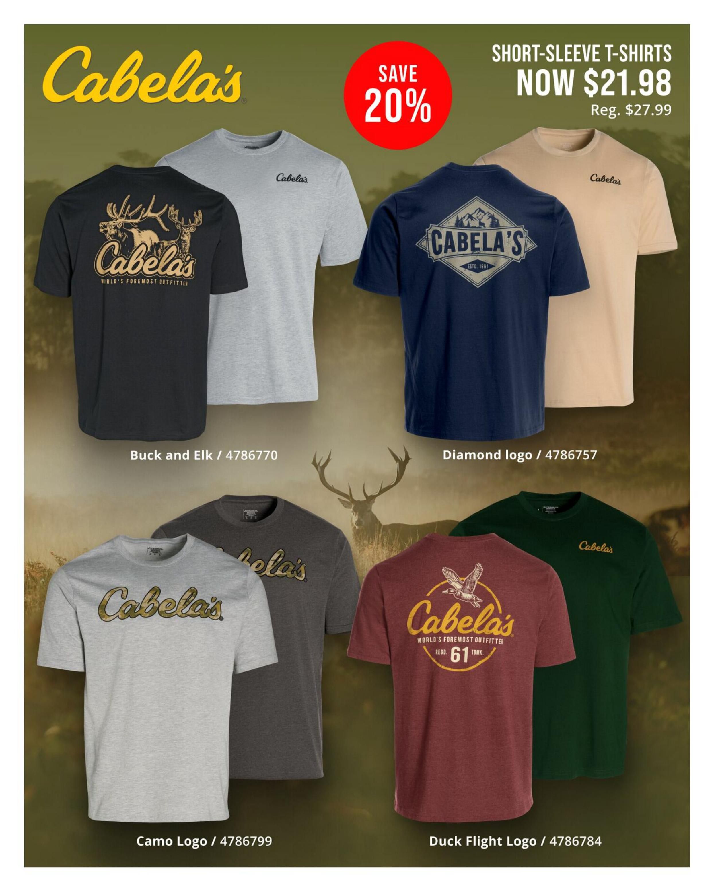Cabela's Flyer July 16 to August 5