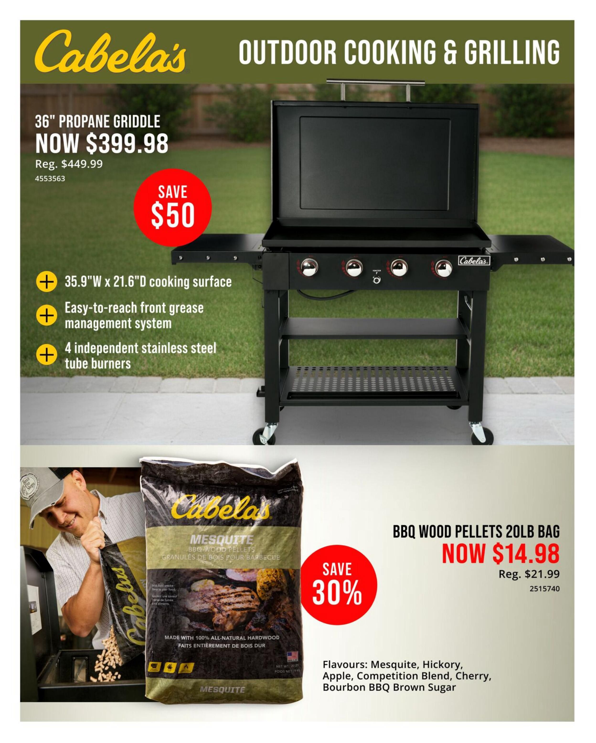 Cabela's Flyer July 16 to August 5
