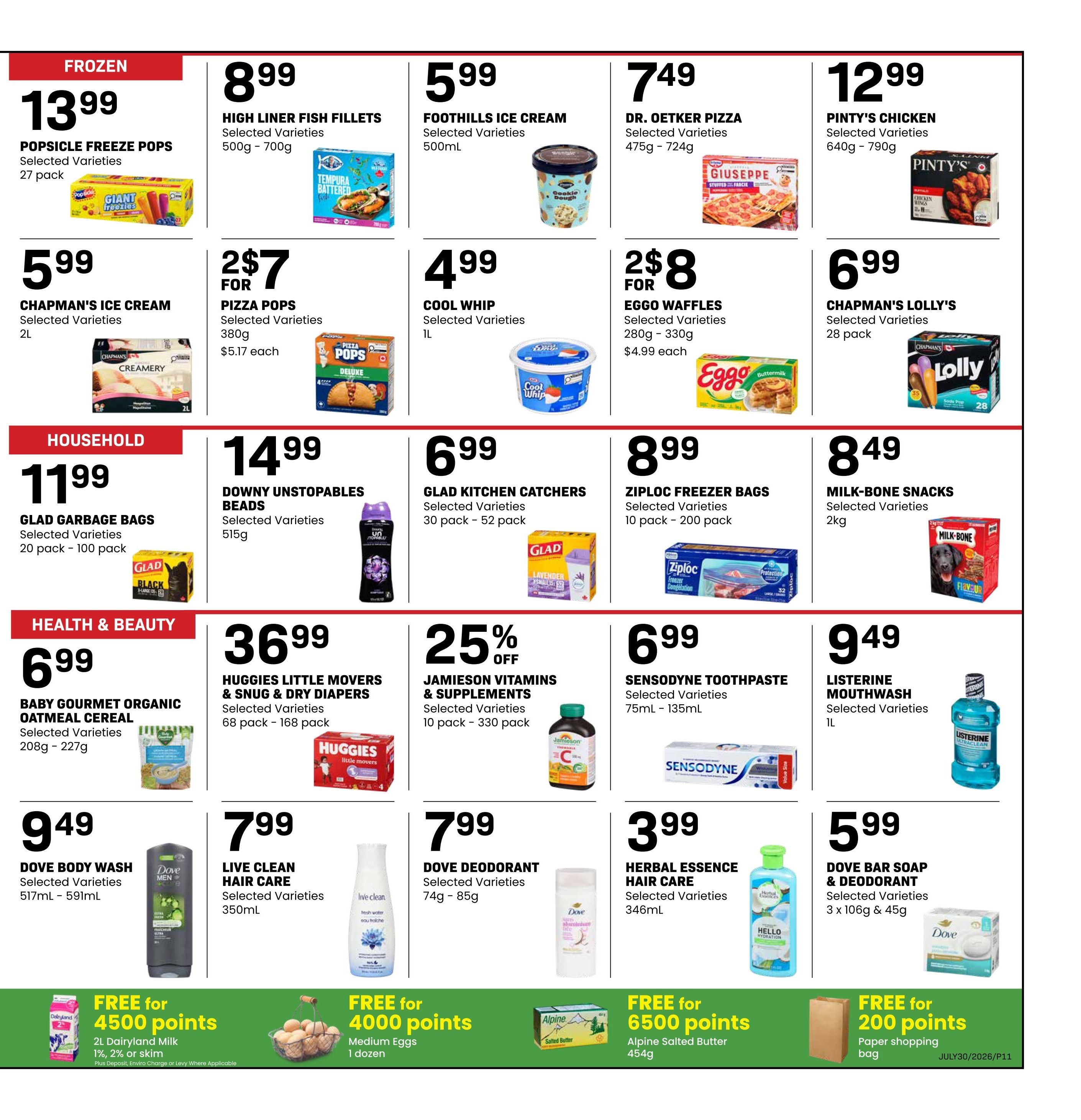 Freson Bros. Flyer July 24 to 30