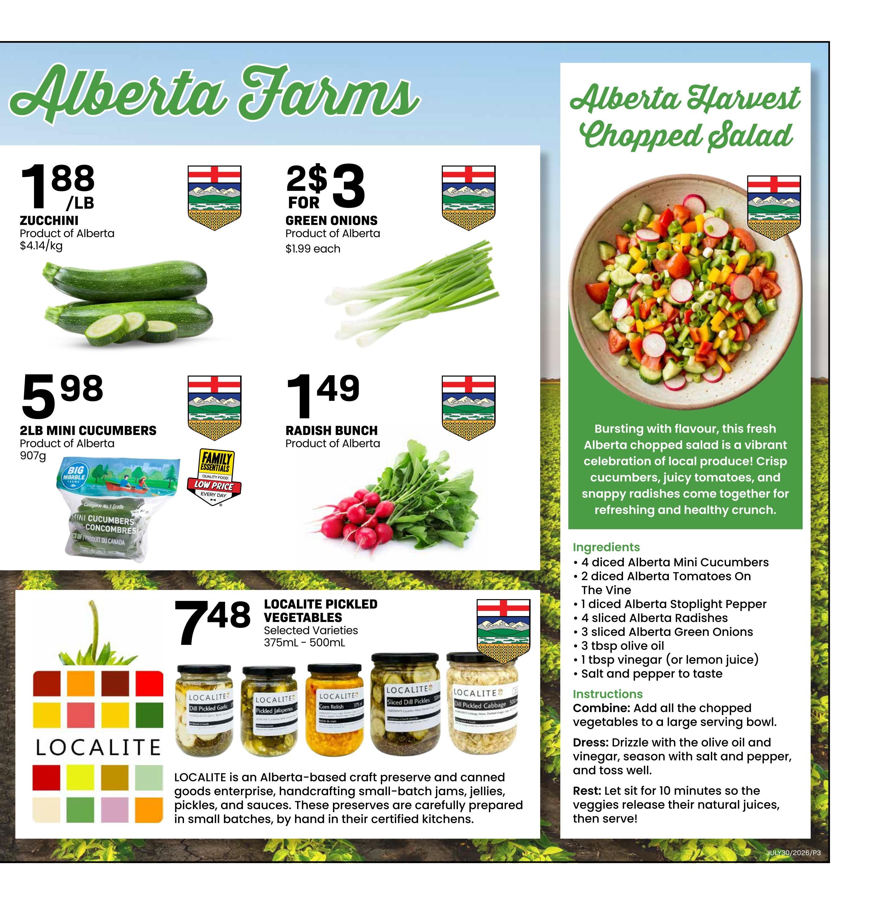 Freson Bros. Flyer July 24 to 30