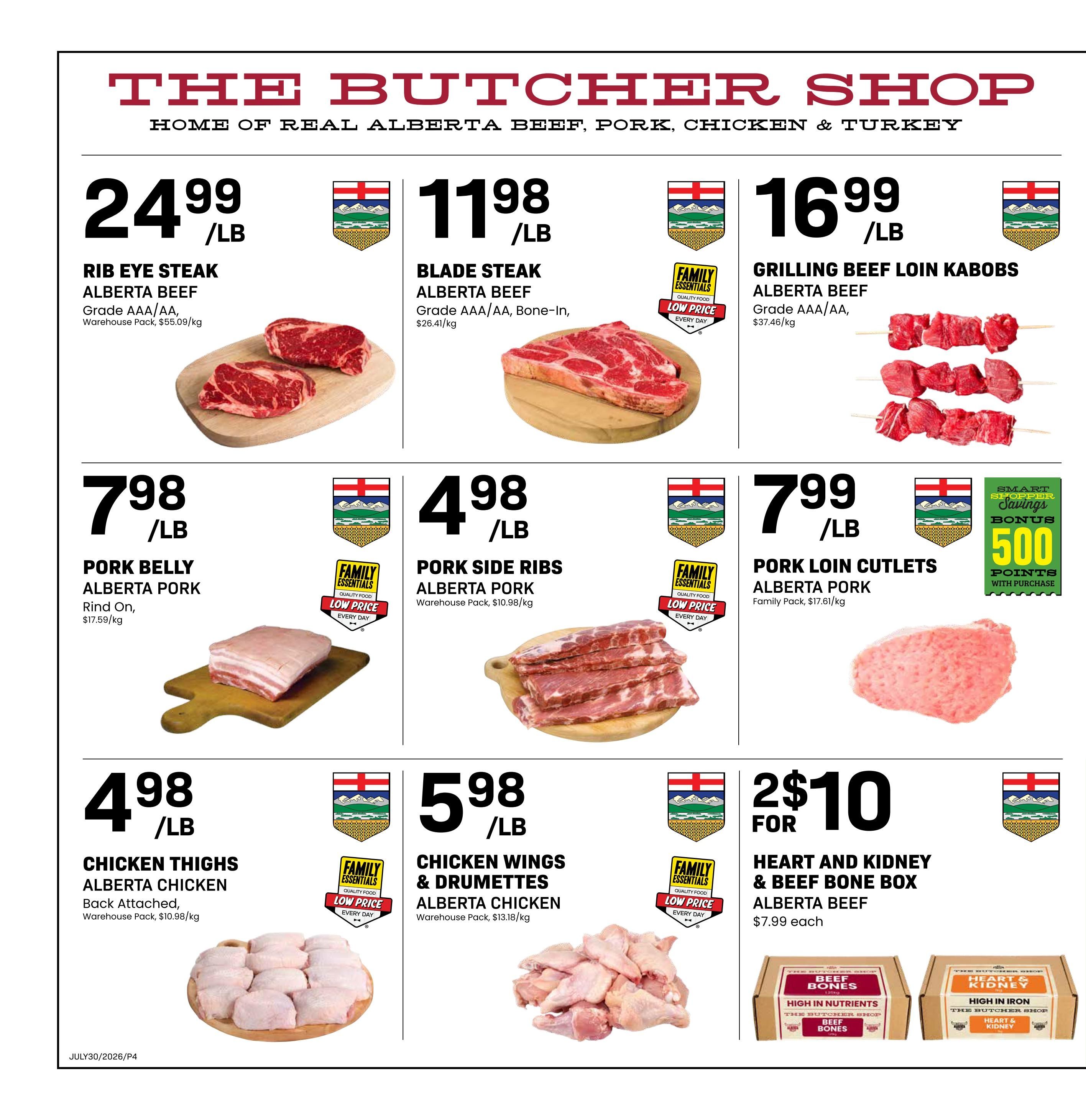 Freson Bros. Flyer July 24 to 30