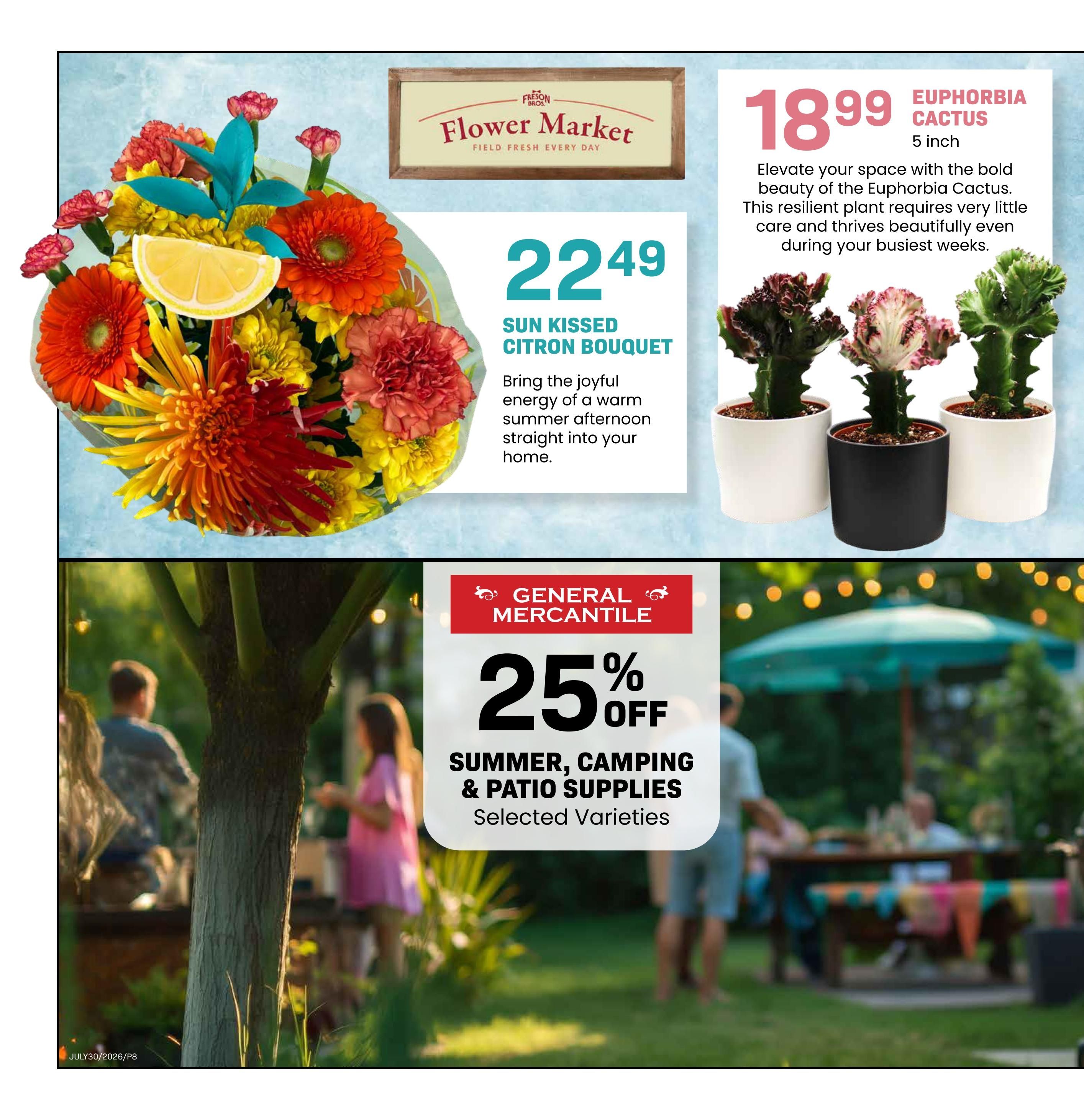 Freson Bros. Flyer July 24 to 30