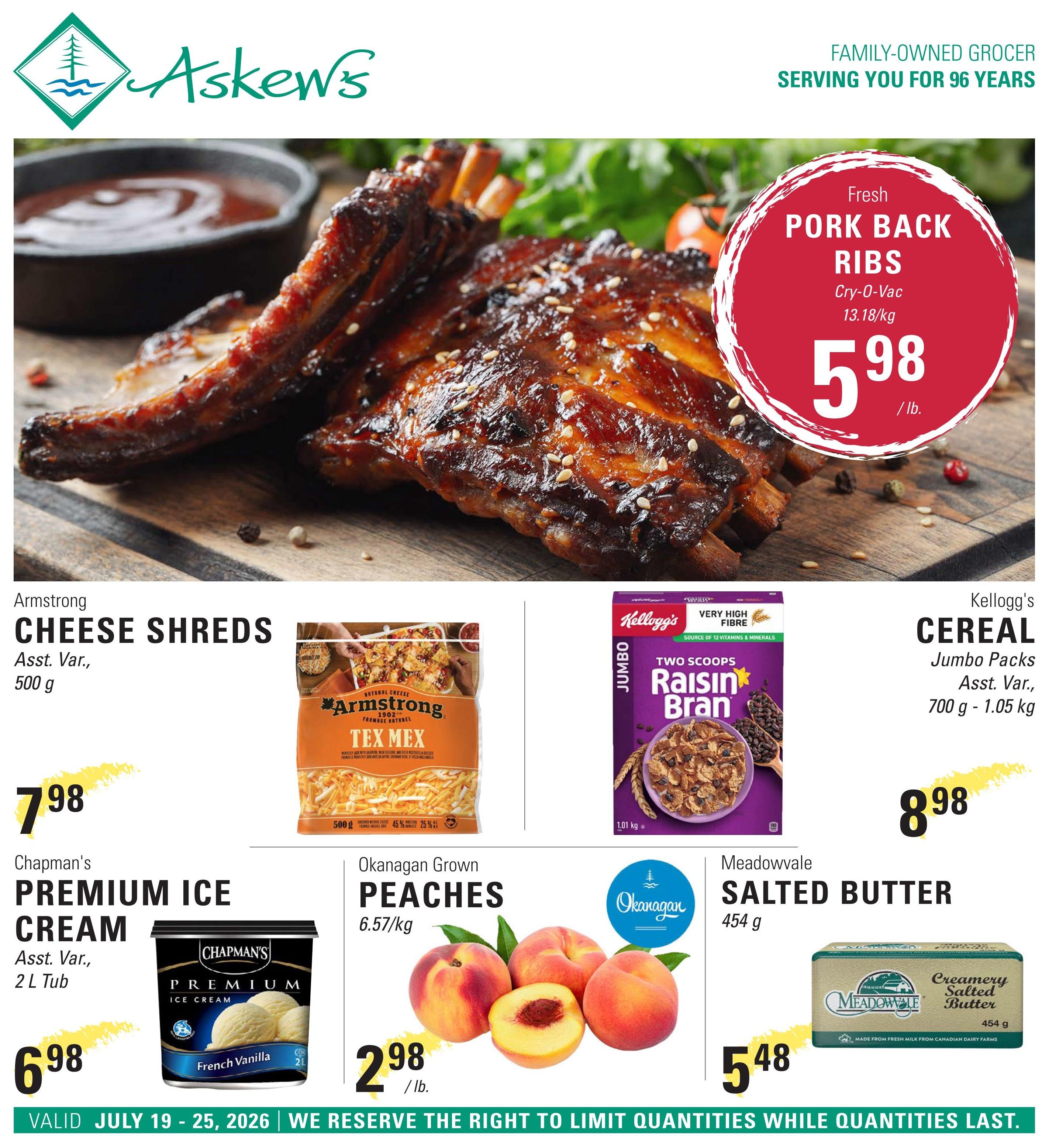 Askews Foods Flyer July 19 to 25