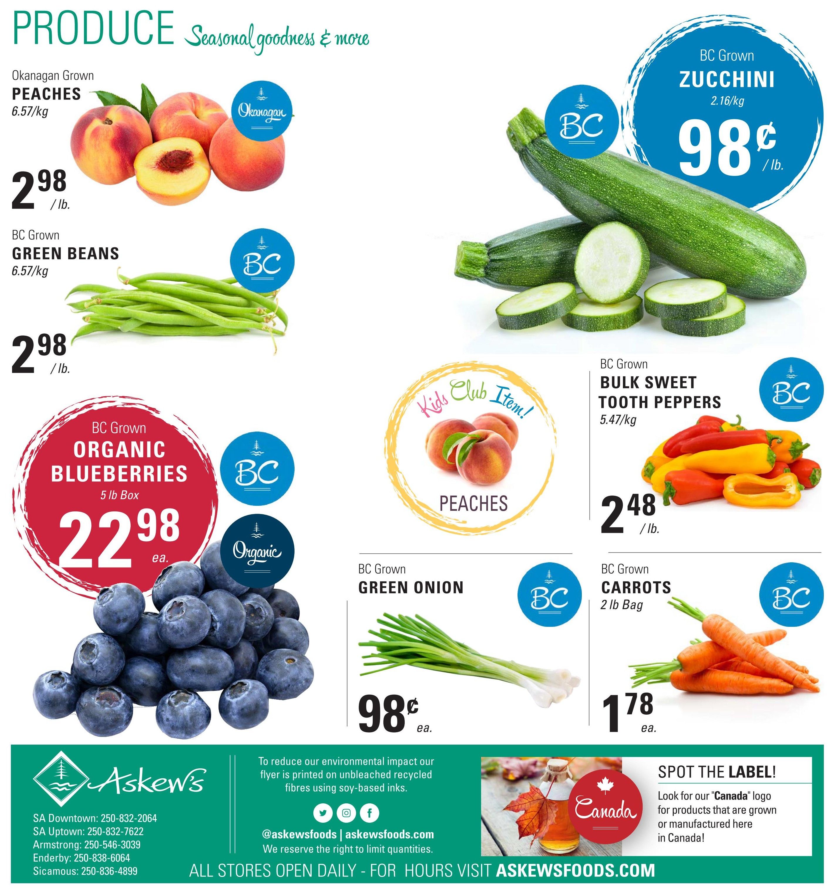 Askews Foods Flyer July 19 to 25