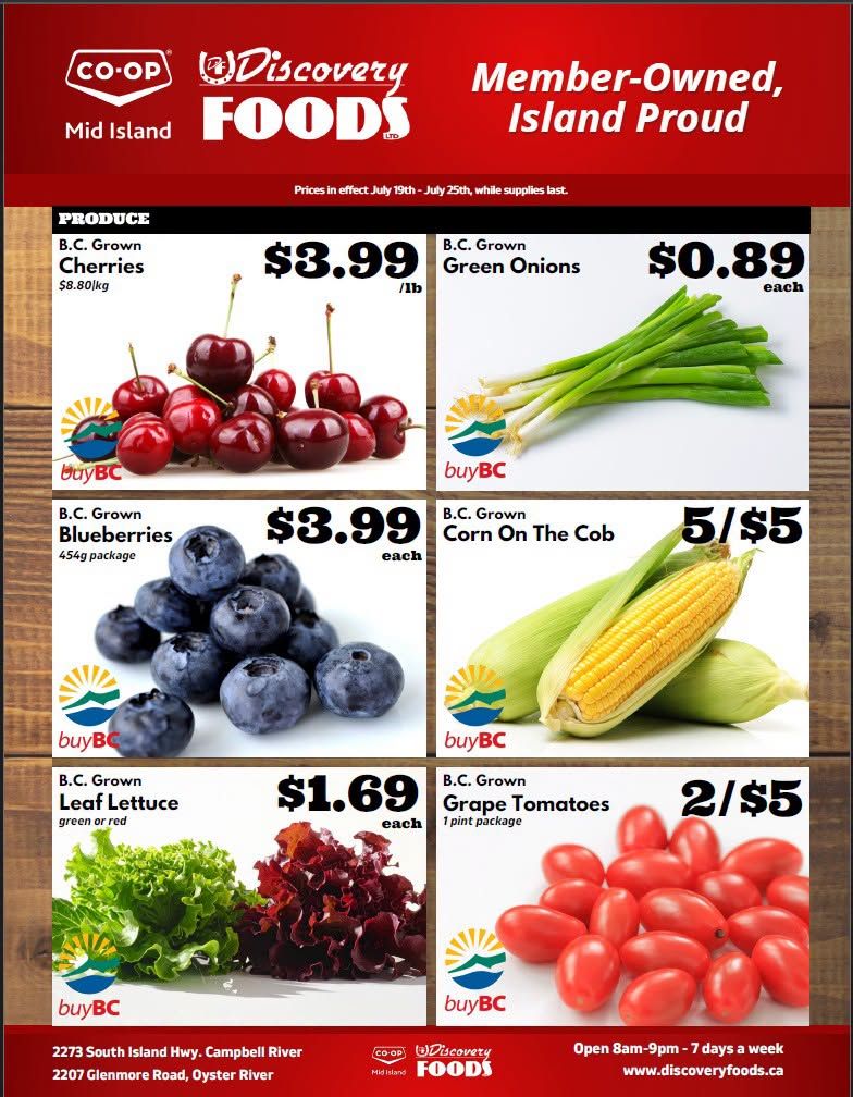 Discovery Foods Flyer July 19 to 25