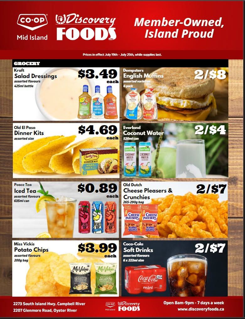 Discovery Foods Flyer July 19 to 25