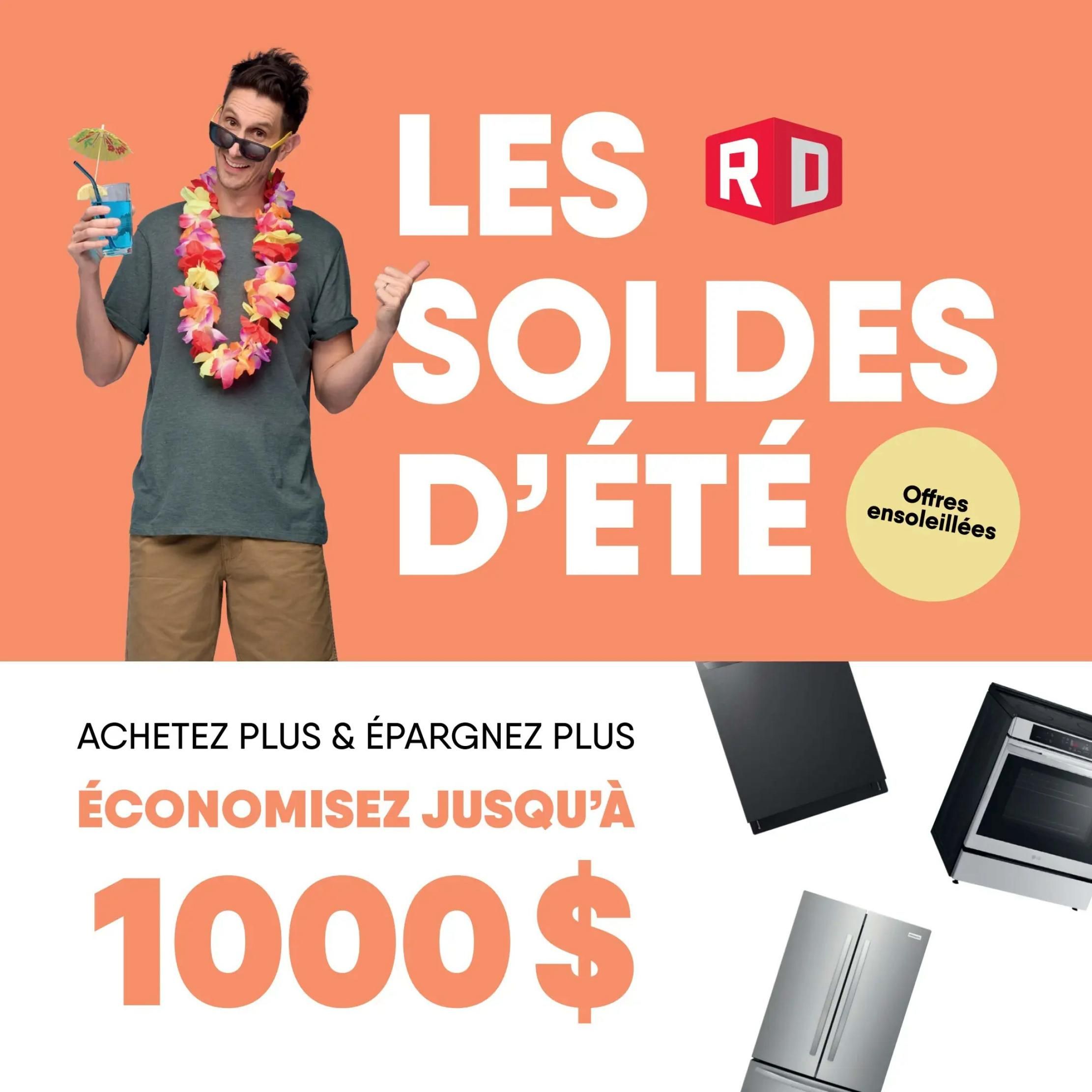 Meubles RD Flyer July 20 to 26