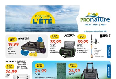 Pronature Flyer July 21 to August 3