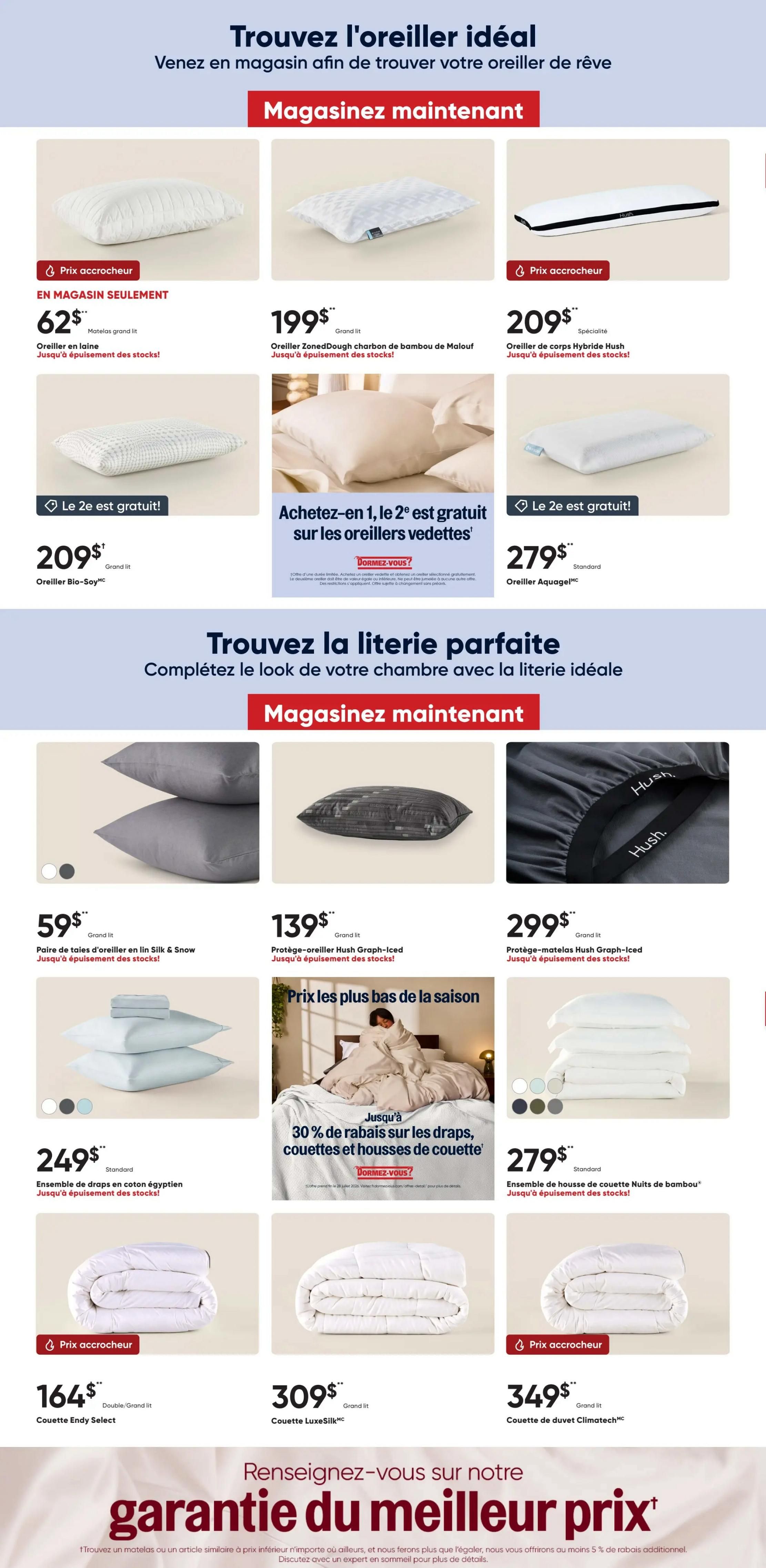 Dormez-vous Flyer July 20 to 28