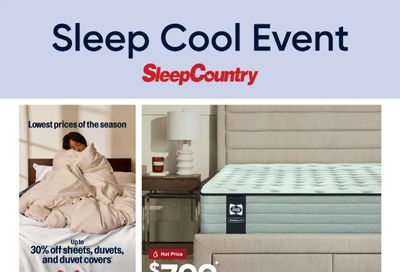 Sleep Country Flyer July 20 to 28
