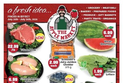 The Apple Market Flyer July 20 to 26
