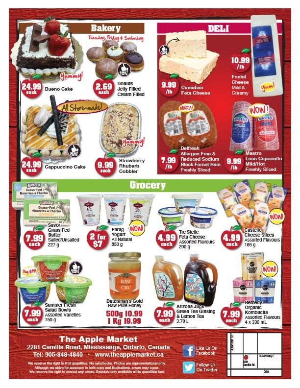 The Apple Market Flyer July 20 to 26