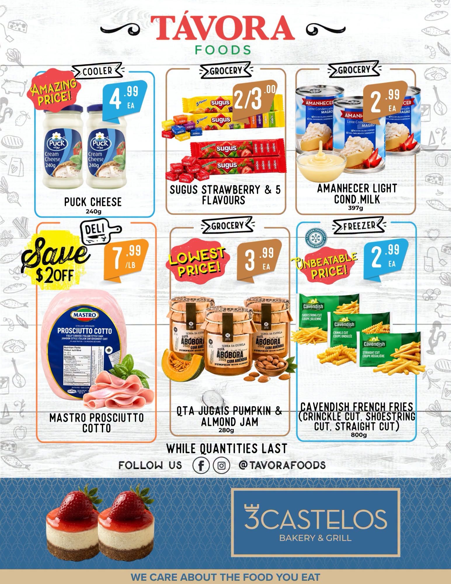 Tavora Foods Flyer July 20 to 26
