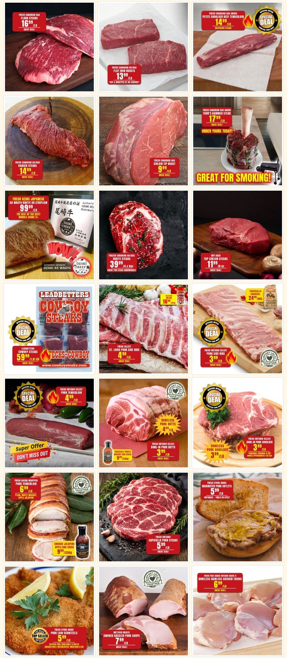 Robert's Quality Fresh Meats Flyer July 20 to 27