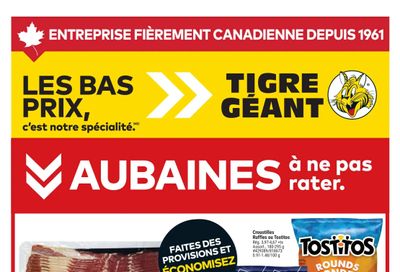 Tigre Géant Flyer July 22 to 28