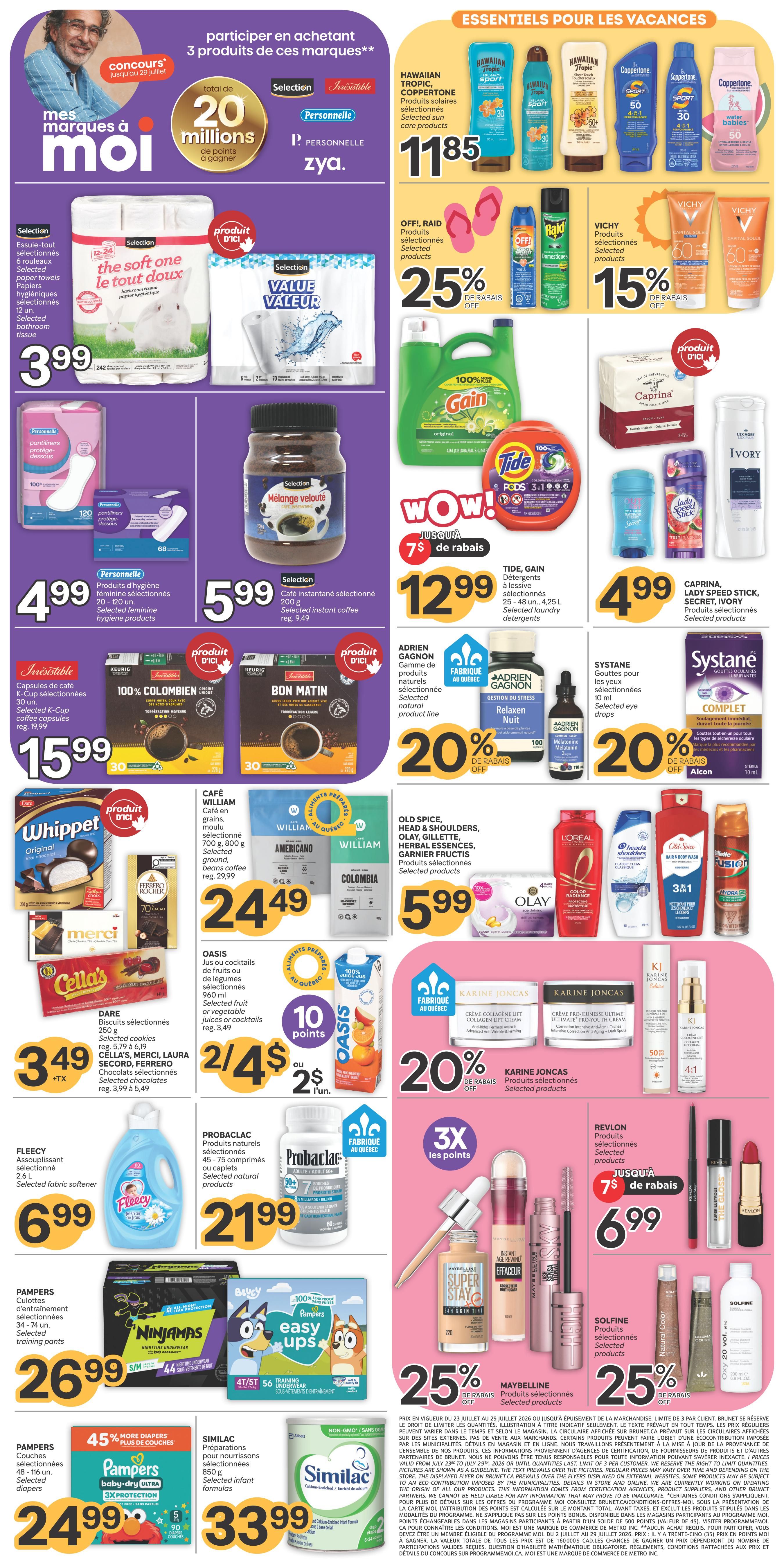 Brunet Flyer July 23 to 29