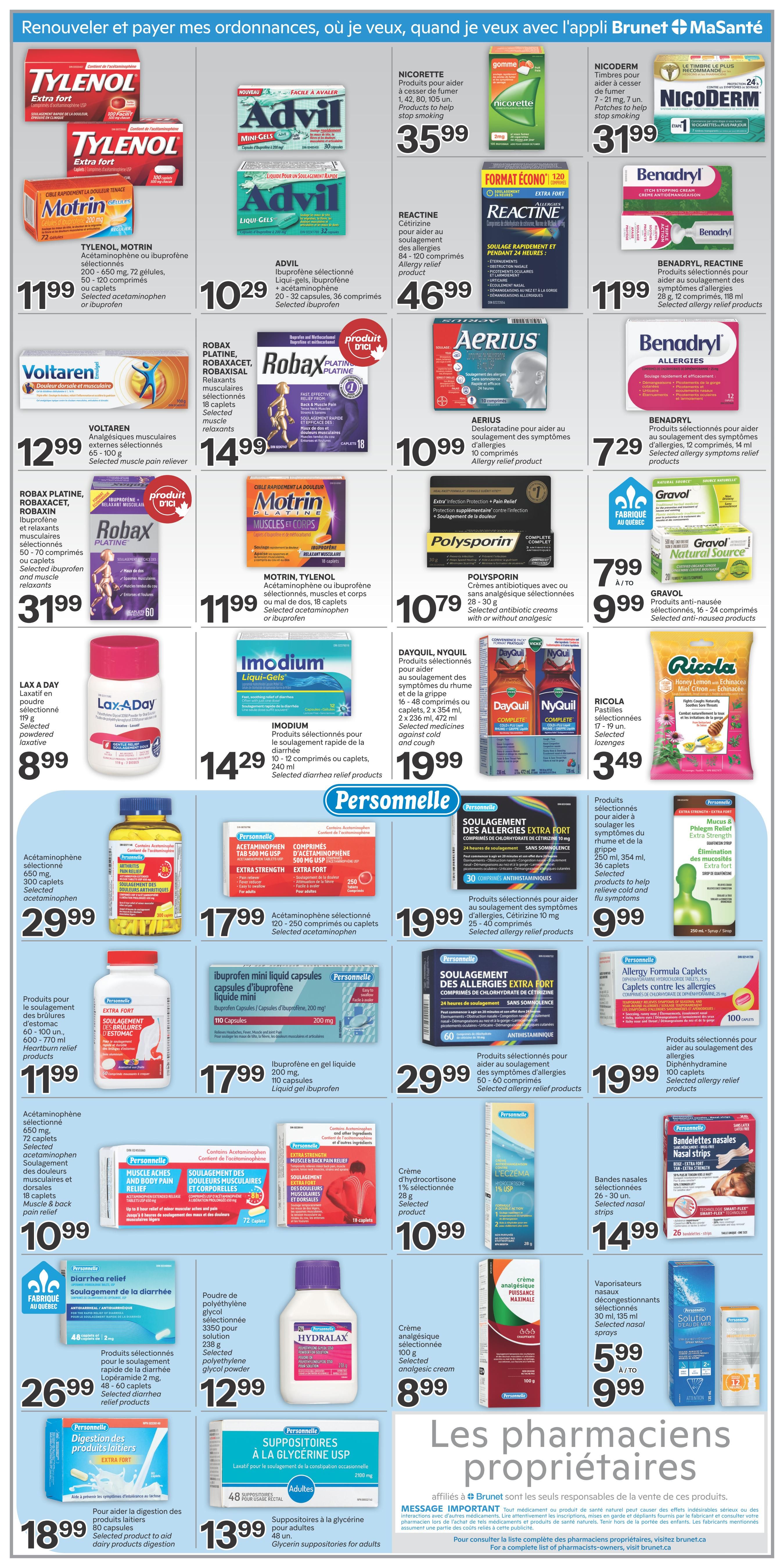 Brunet Flyer July 23 to 29