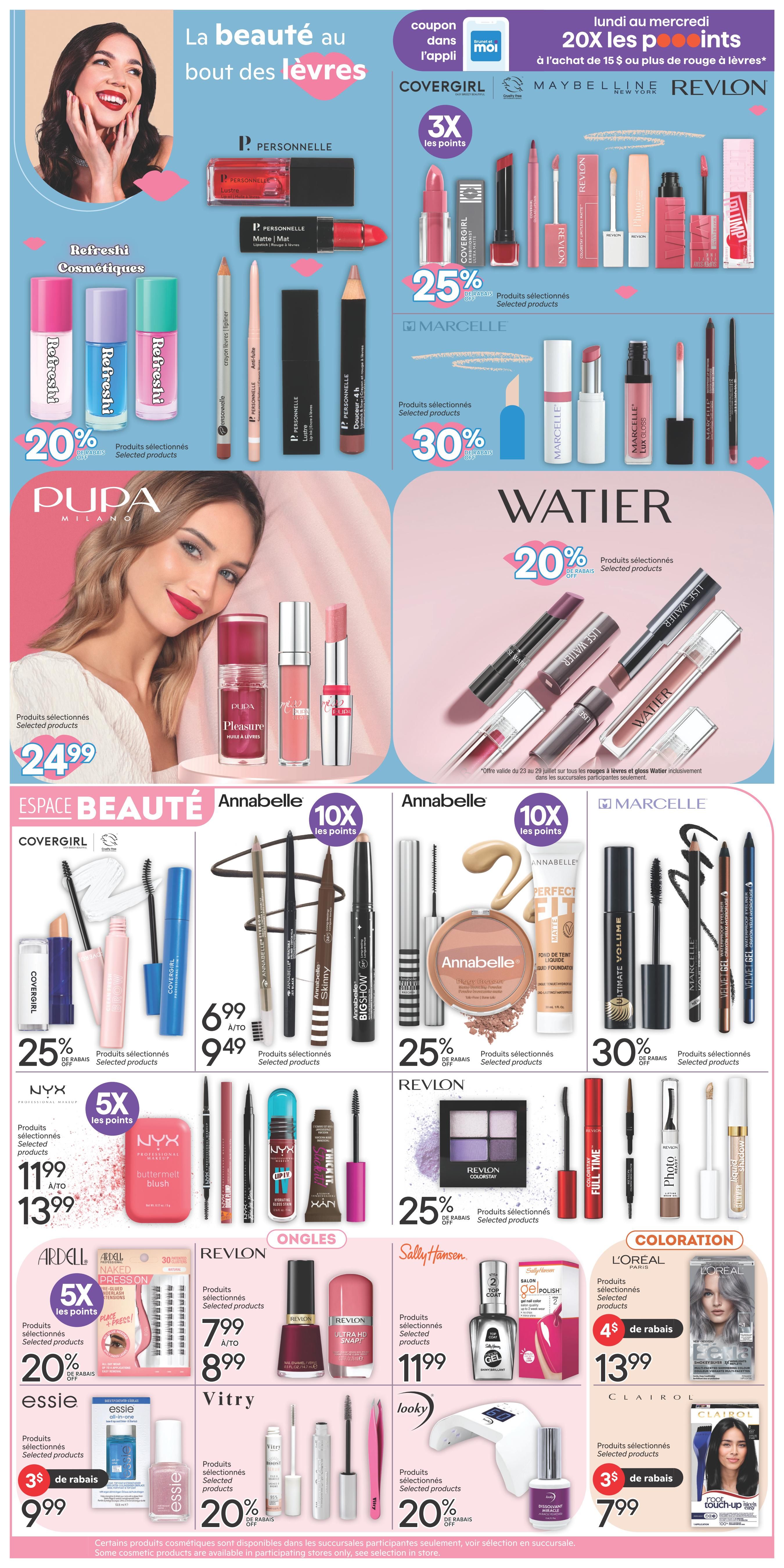 Brunet Flyer July 23 to 29