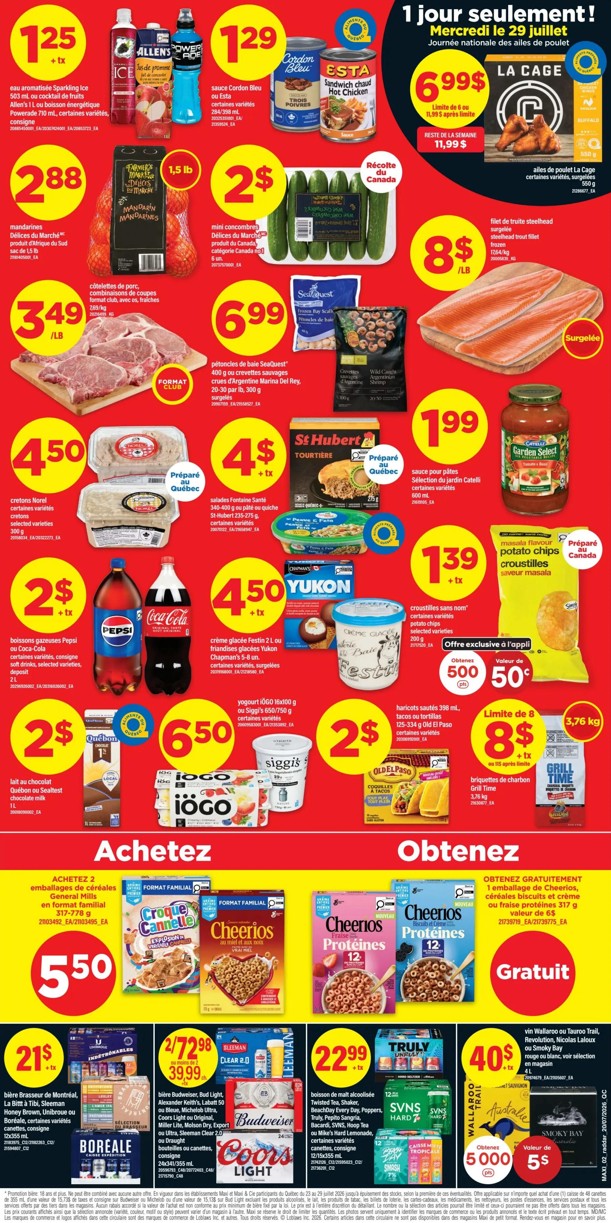 Maxi Flyer July 23 to 29