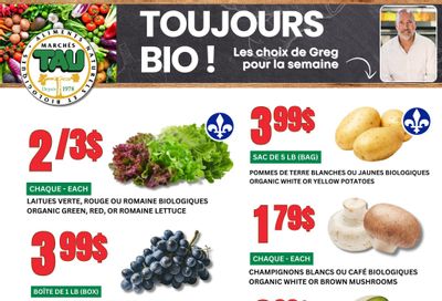 Marches Tau Produce Flyer July 20 to 26