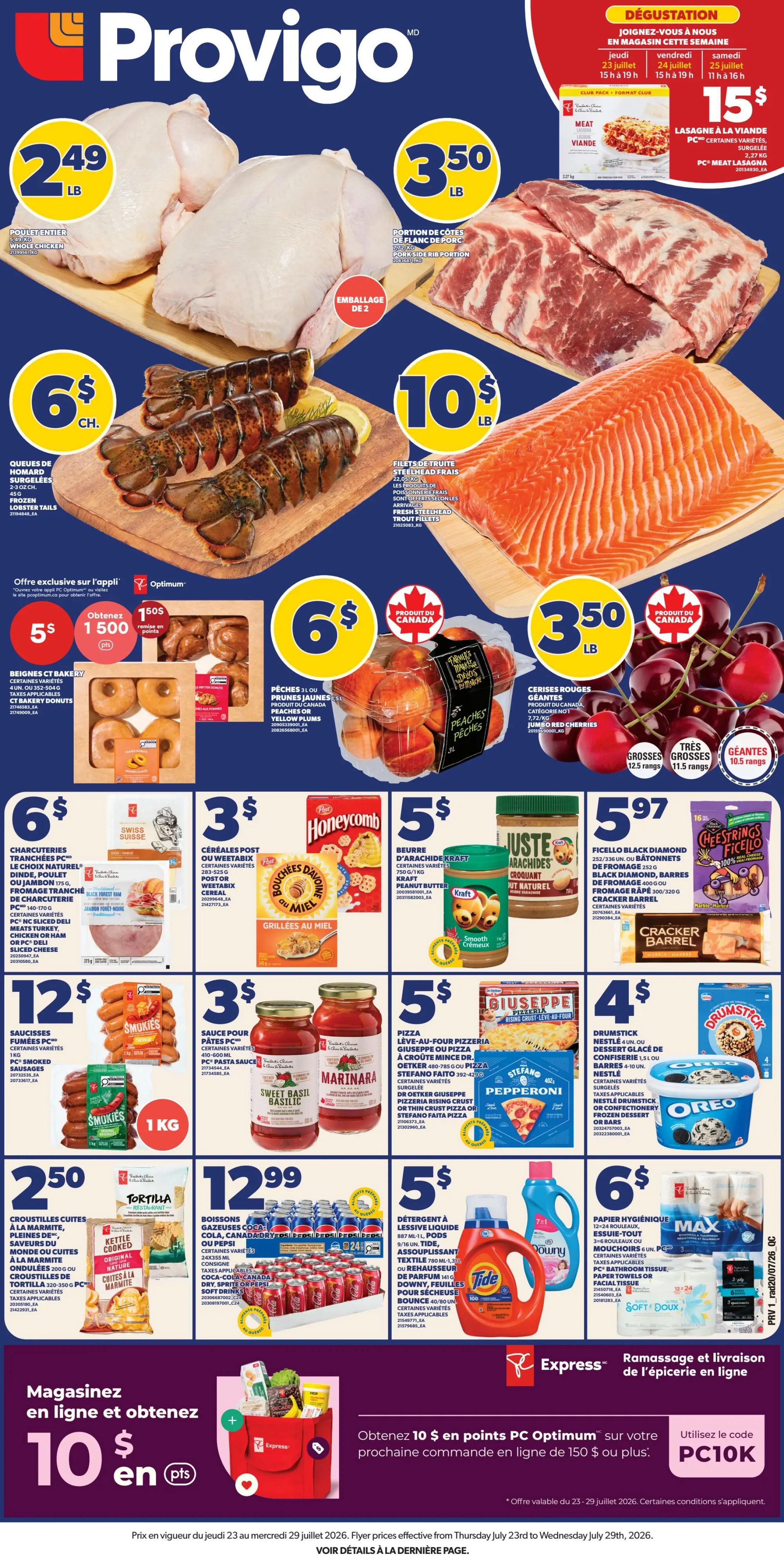 Provigo Flyer July 23 to 29