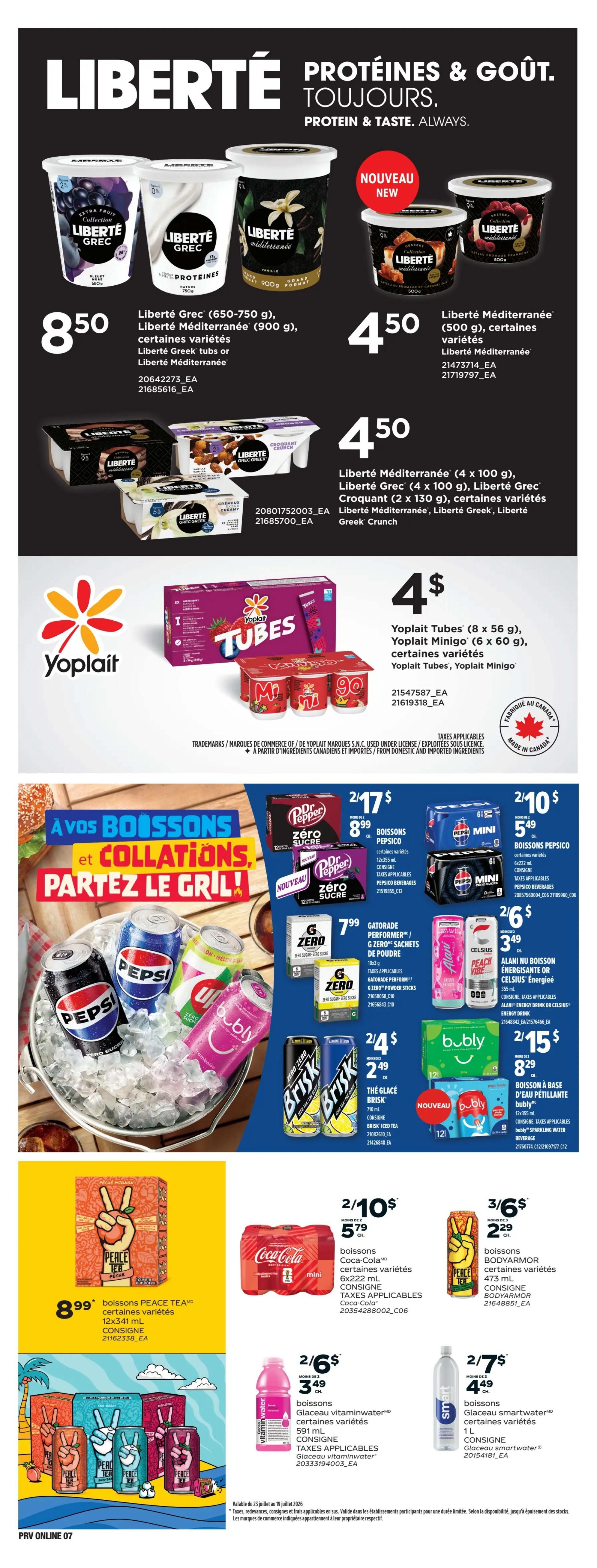 Provigo Flyer July 23 to 29