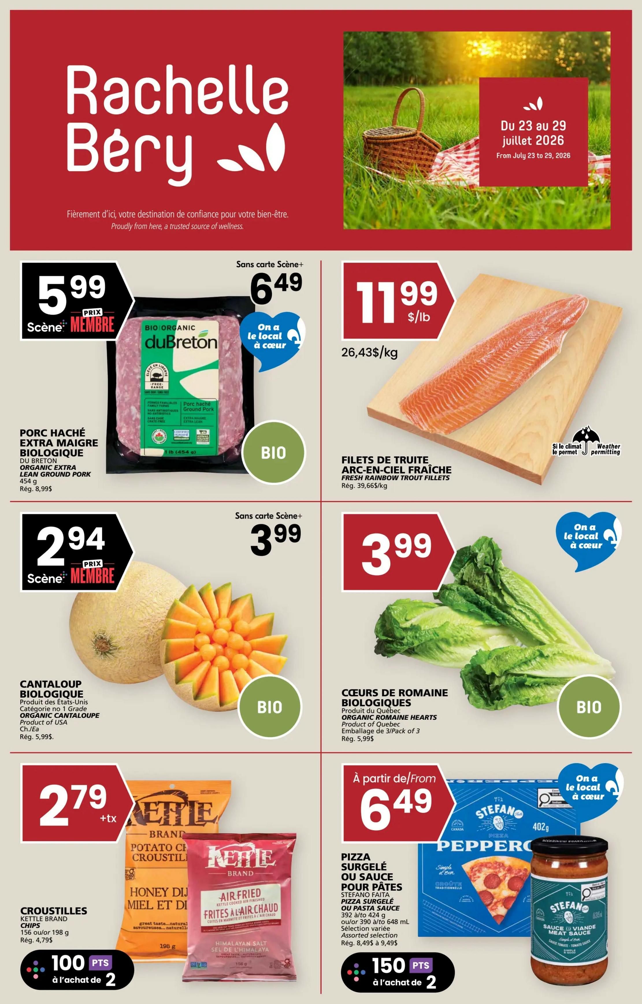 Rachelle Bery Grocery Flyer July 23 to 29