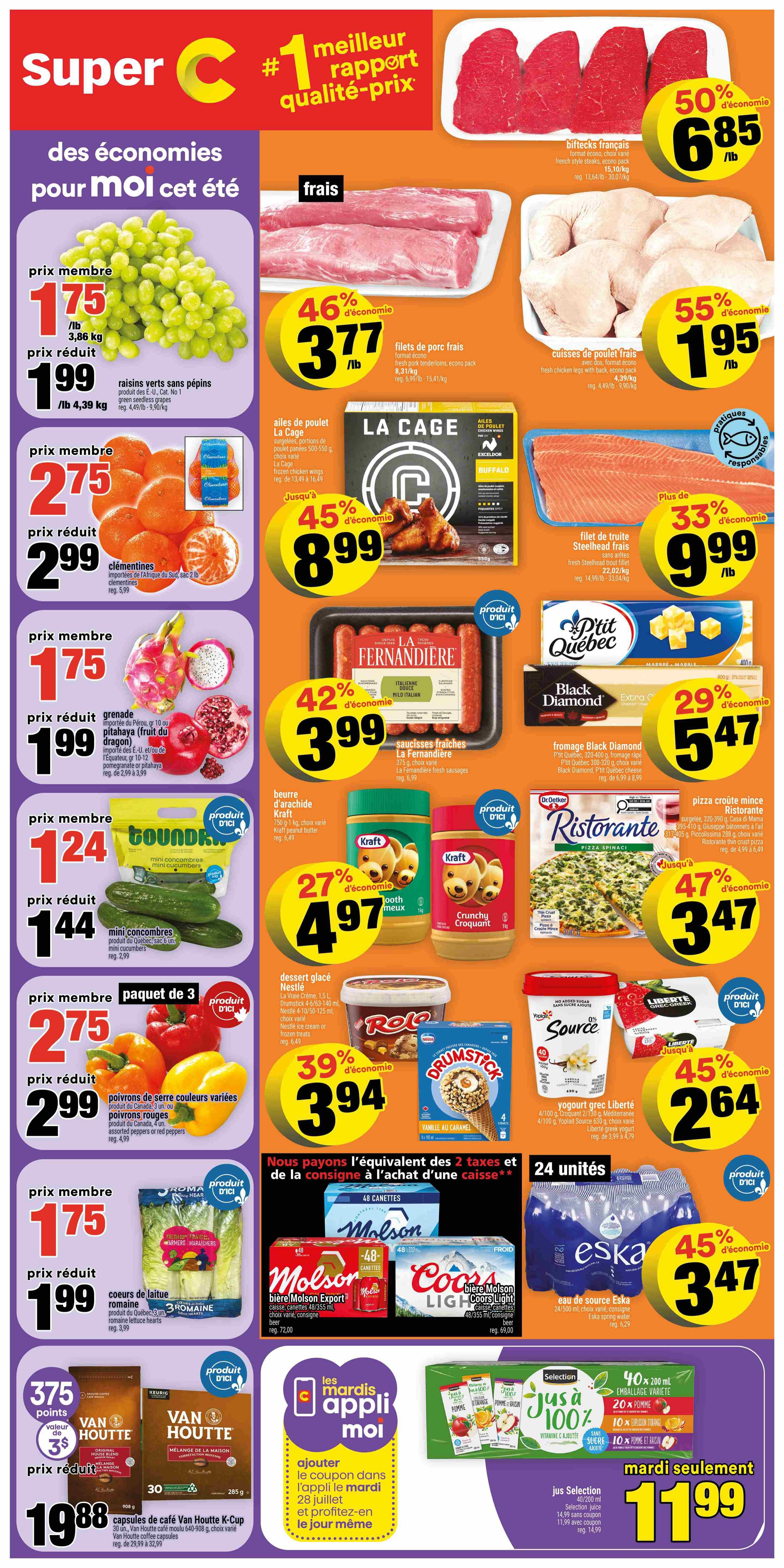 Super C Flyer July 23 to 29