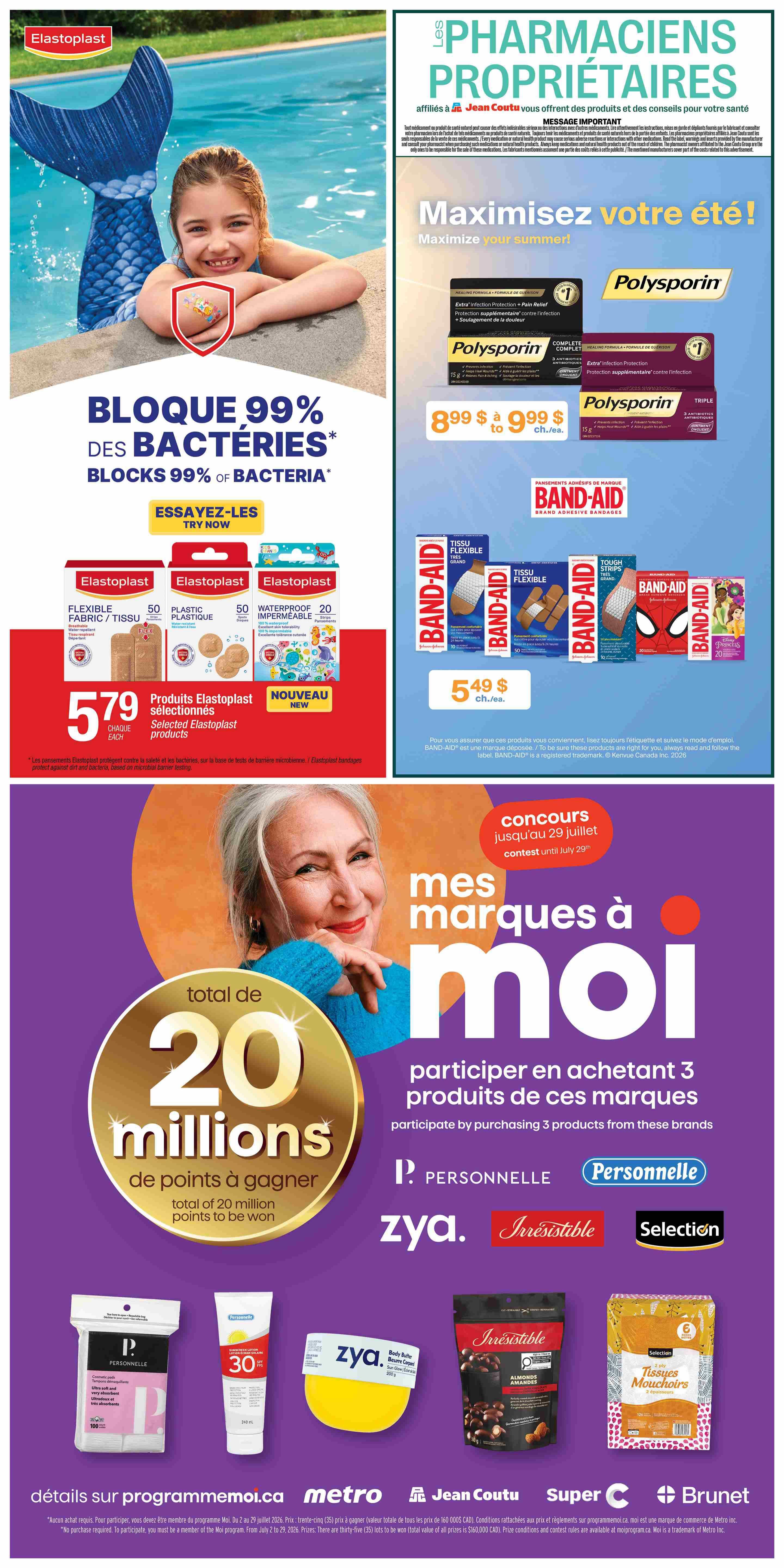 Jean Coutu Flyer July 23 to 29