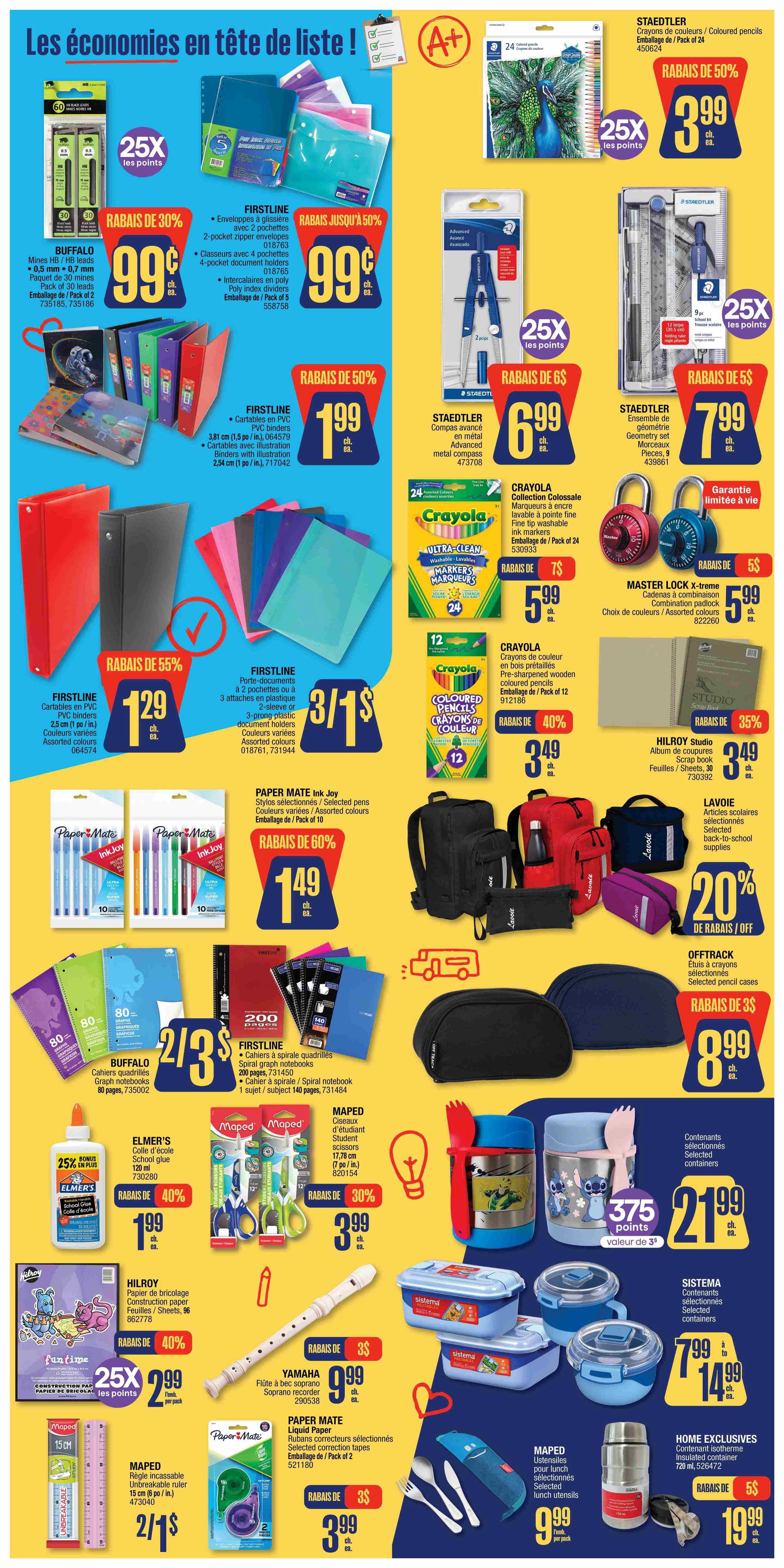 Jean Coutu Flyer July 23 to 29