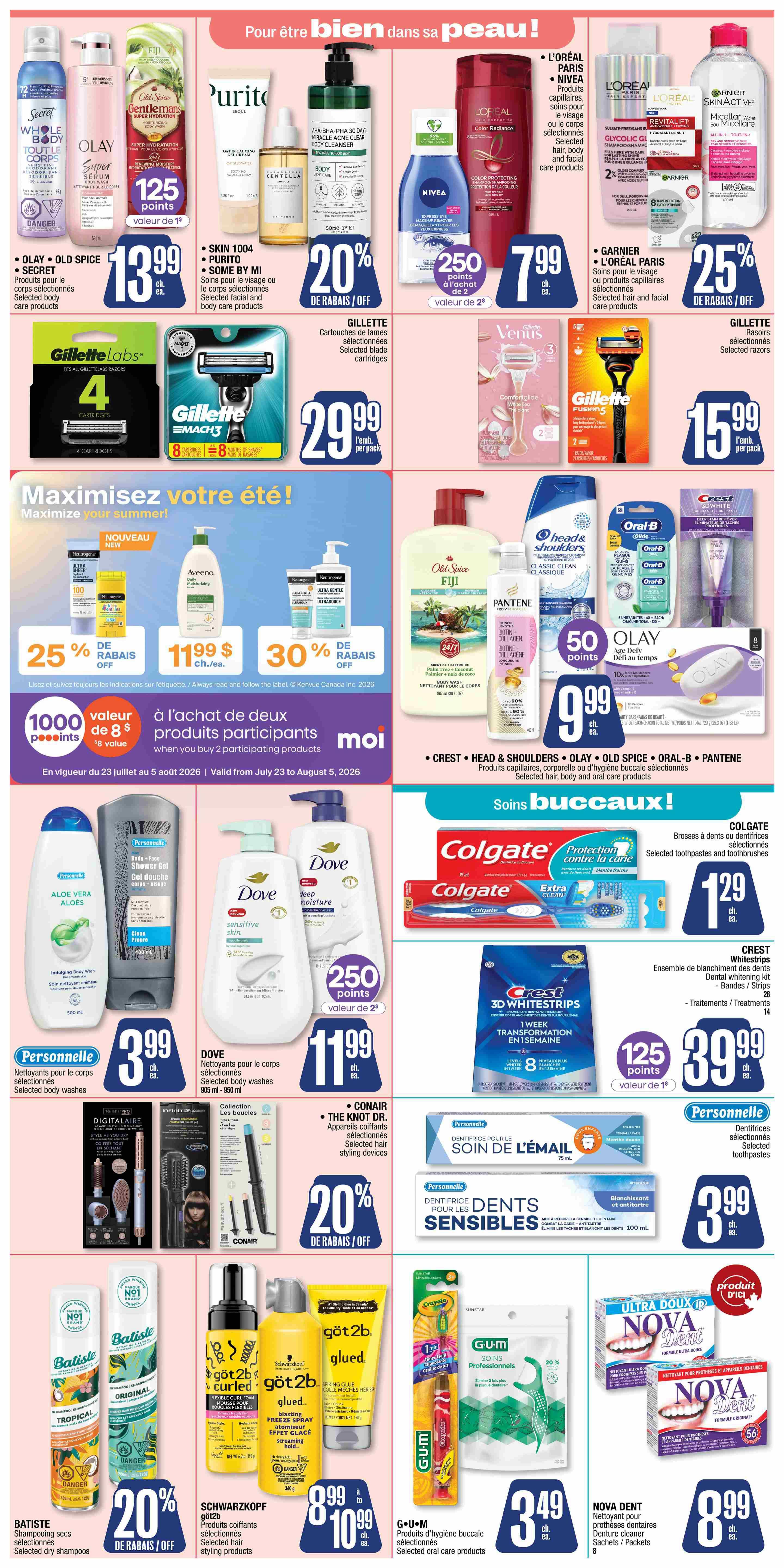 Jean Coutu Flyer July 23 to 29