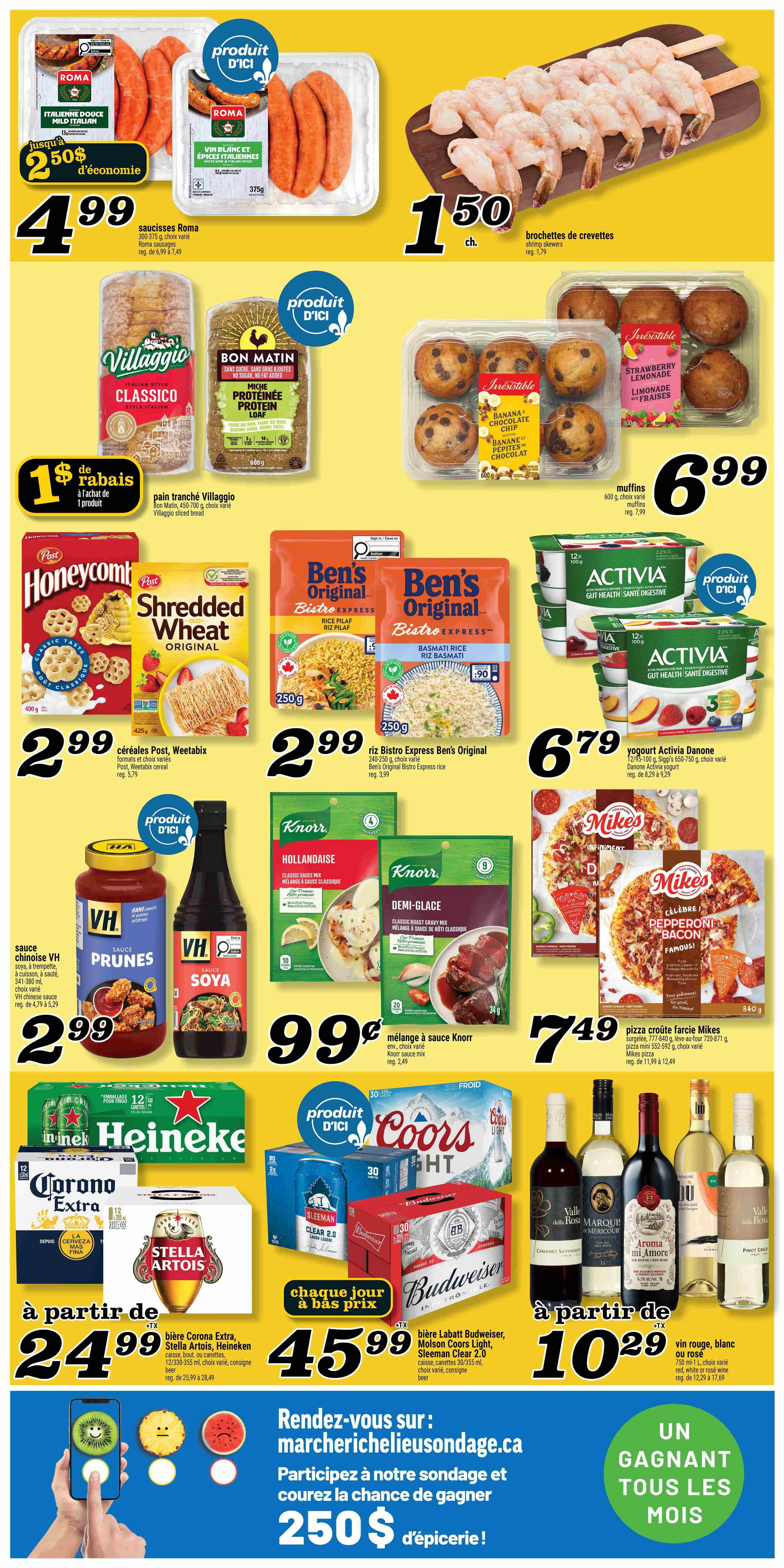 Marche Richelieu Flyer July 23 to 29