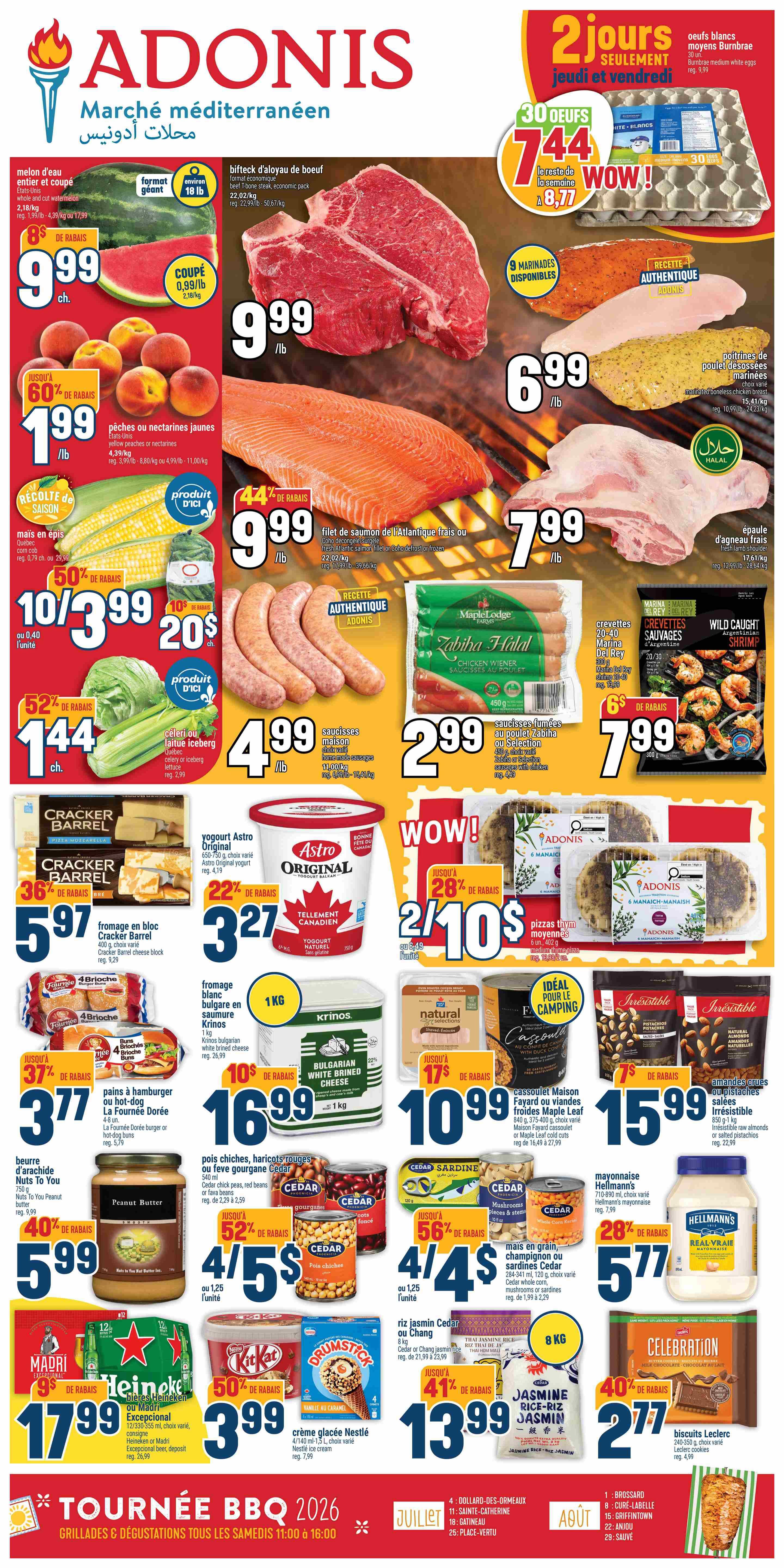 Adonis (QC) Flyer July 23 to 29