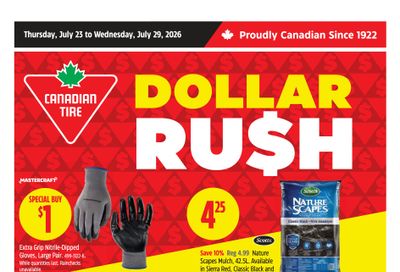 Canadian Tire (Atlantic) Flyer July 23 to 29
