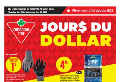 Canadian Tire (QC) Flyer July 23 to 29