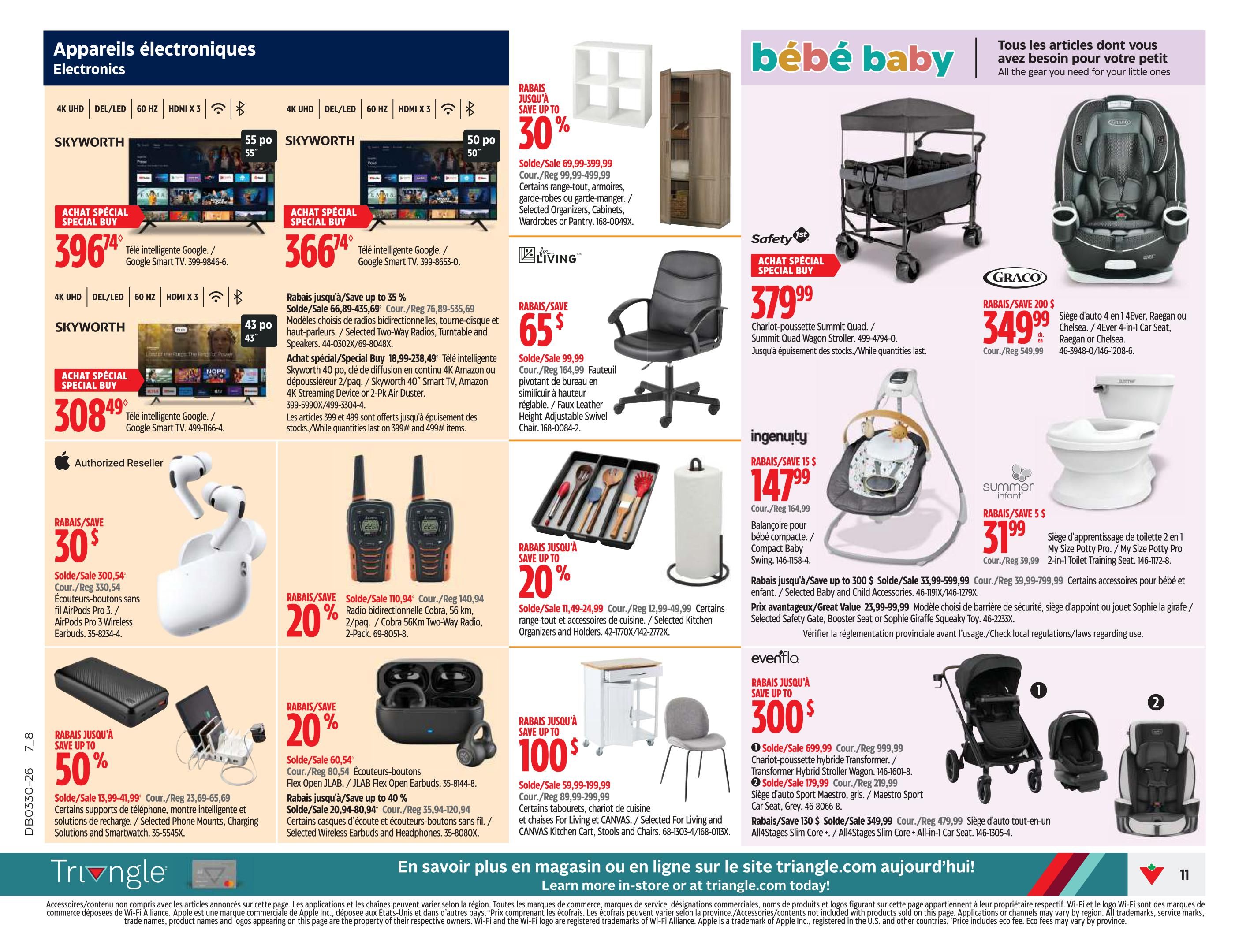 Canadian Tire (QC) Flyer July 23 to 29