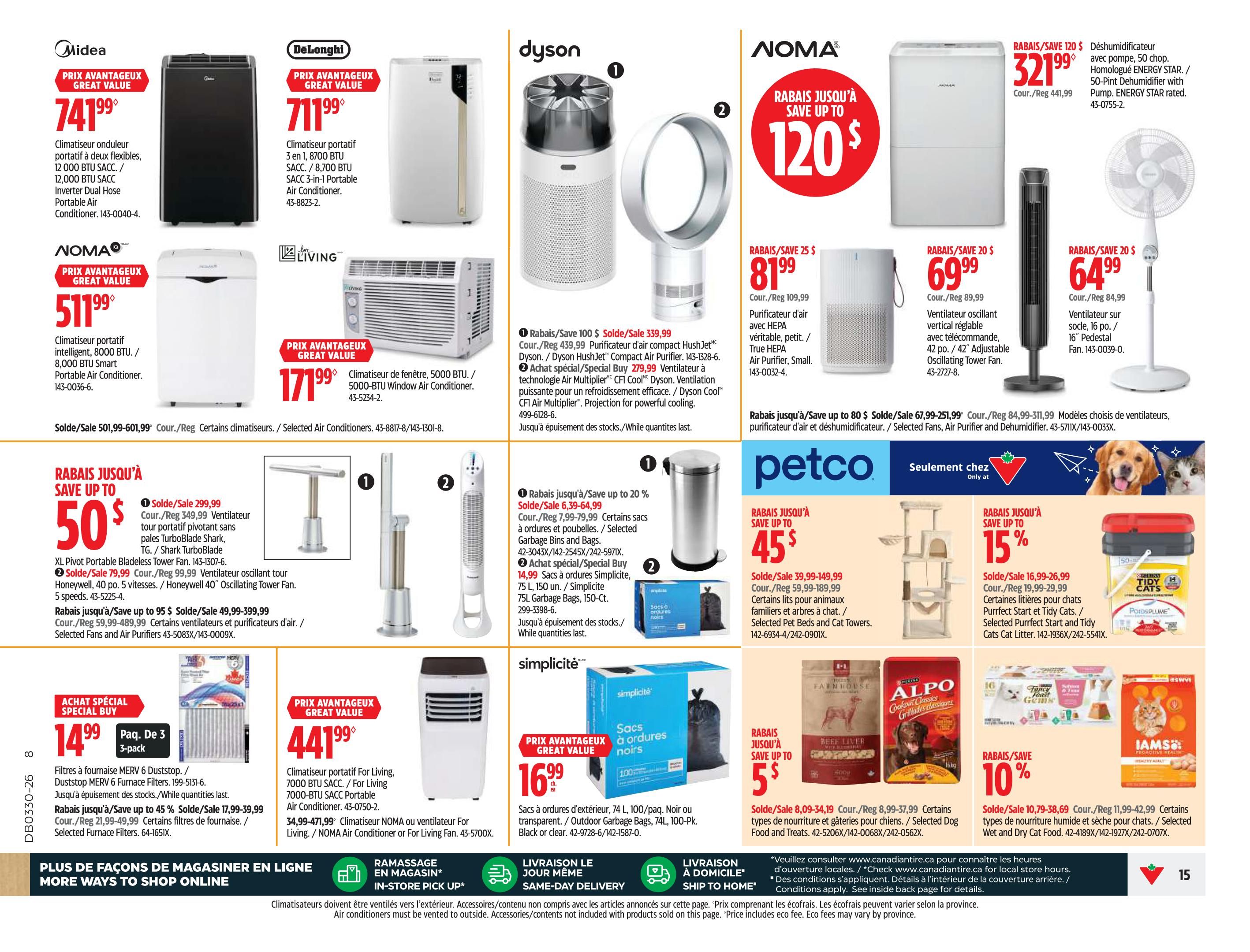 Canadian Tire (QC) Flyer July 23 to 29