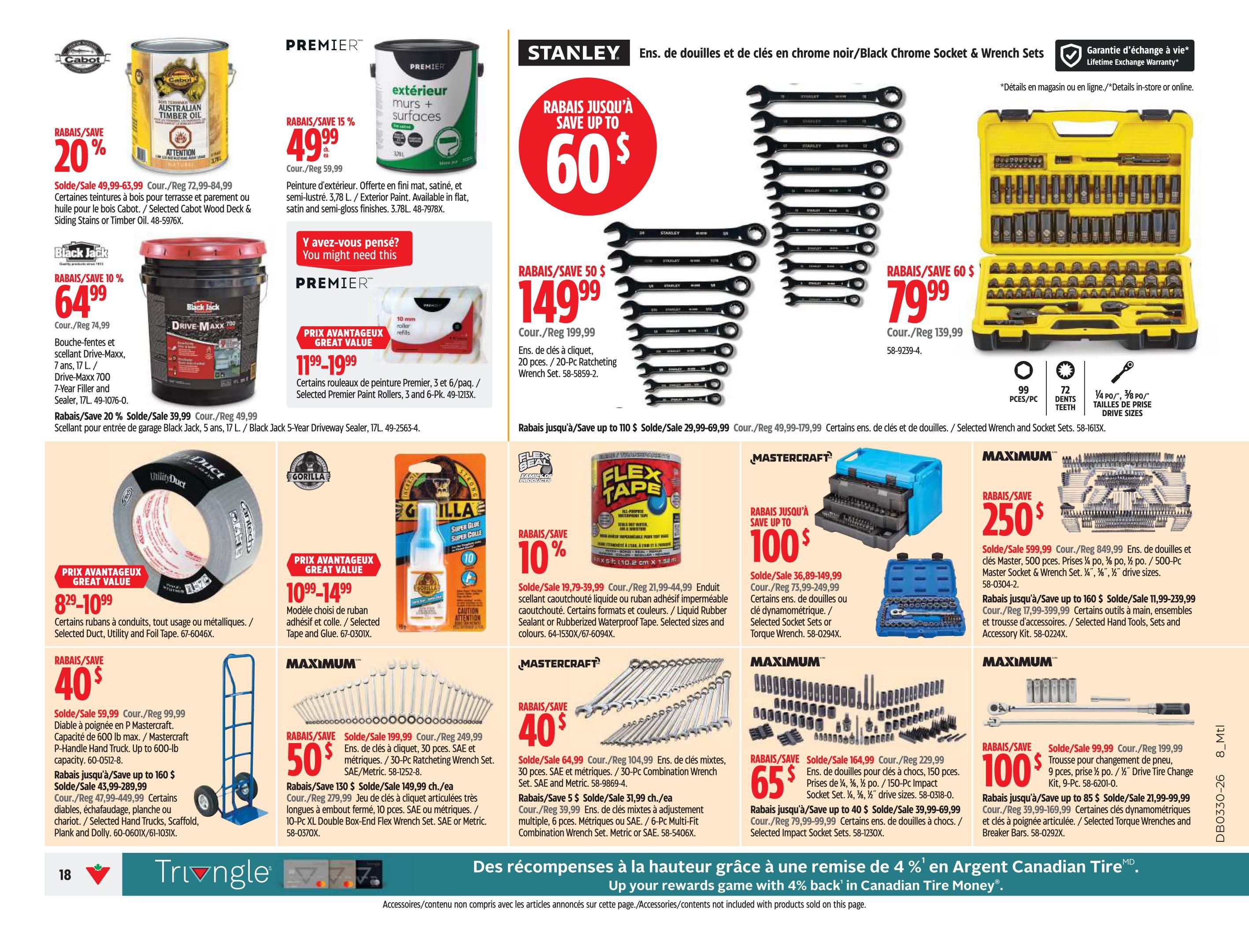 Canadian Tire (QC) Flyer July 23 to 29