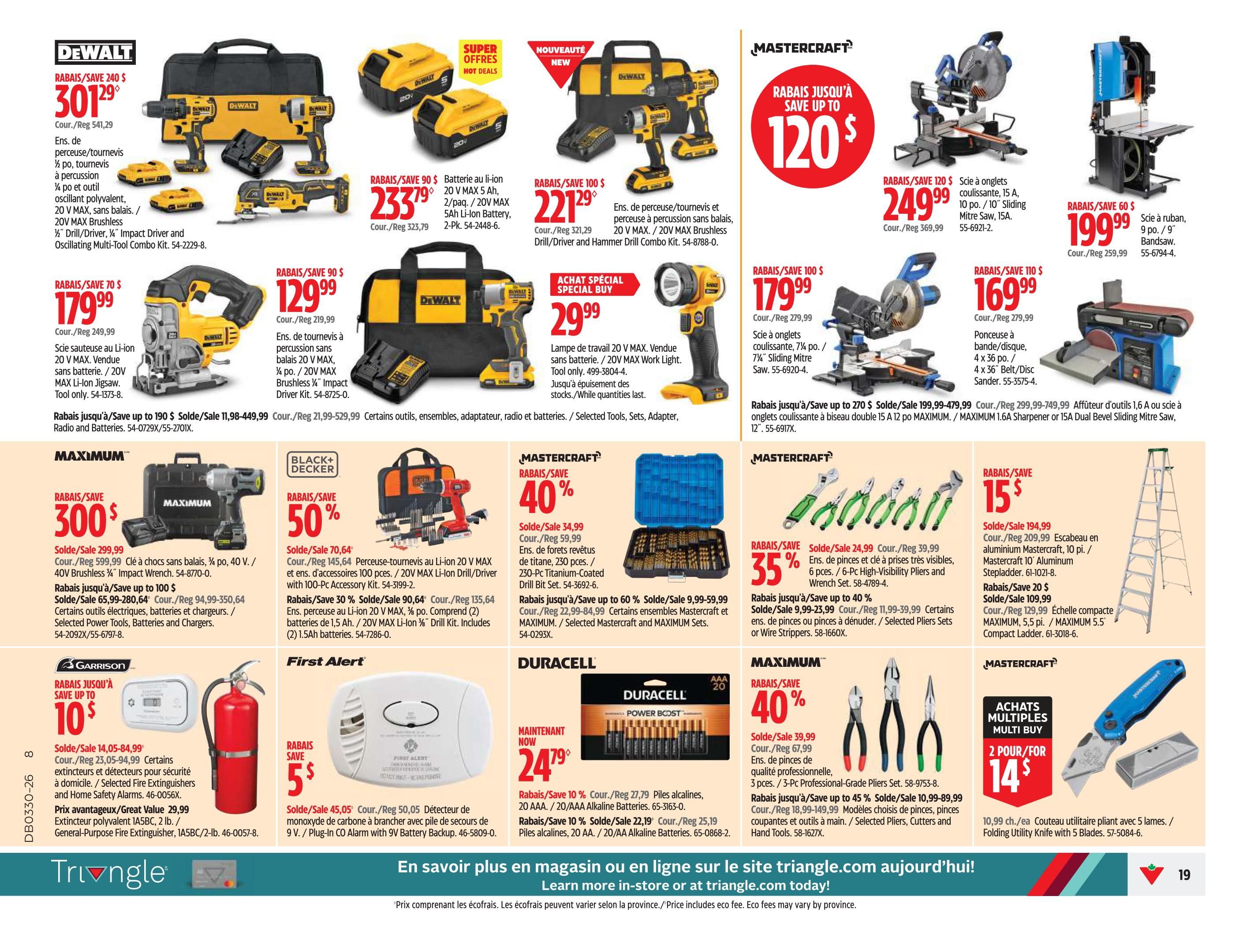 Canadian Tire (QC) Flyer July 23 to 29