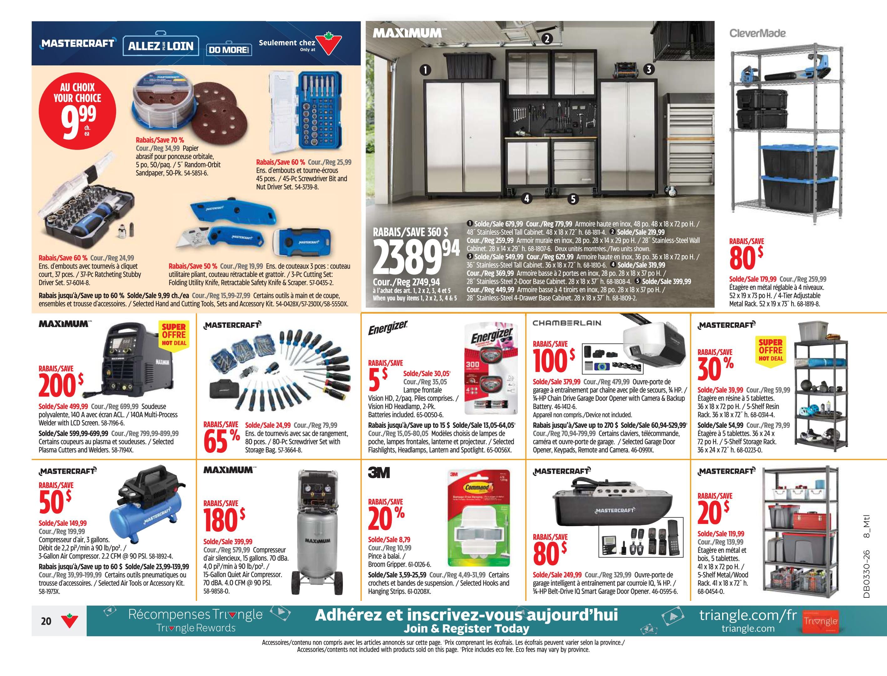 Canadian Tire (QC) Flyer July 23 to 29