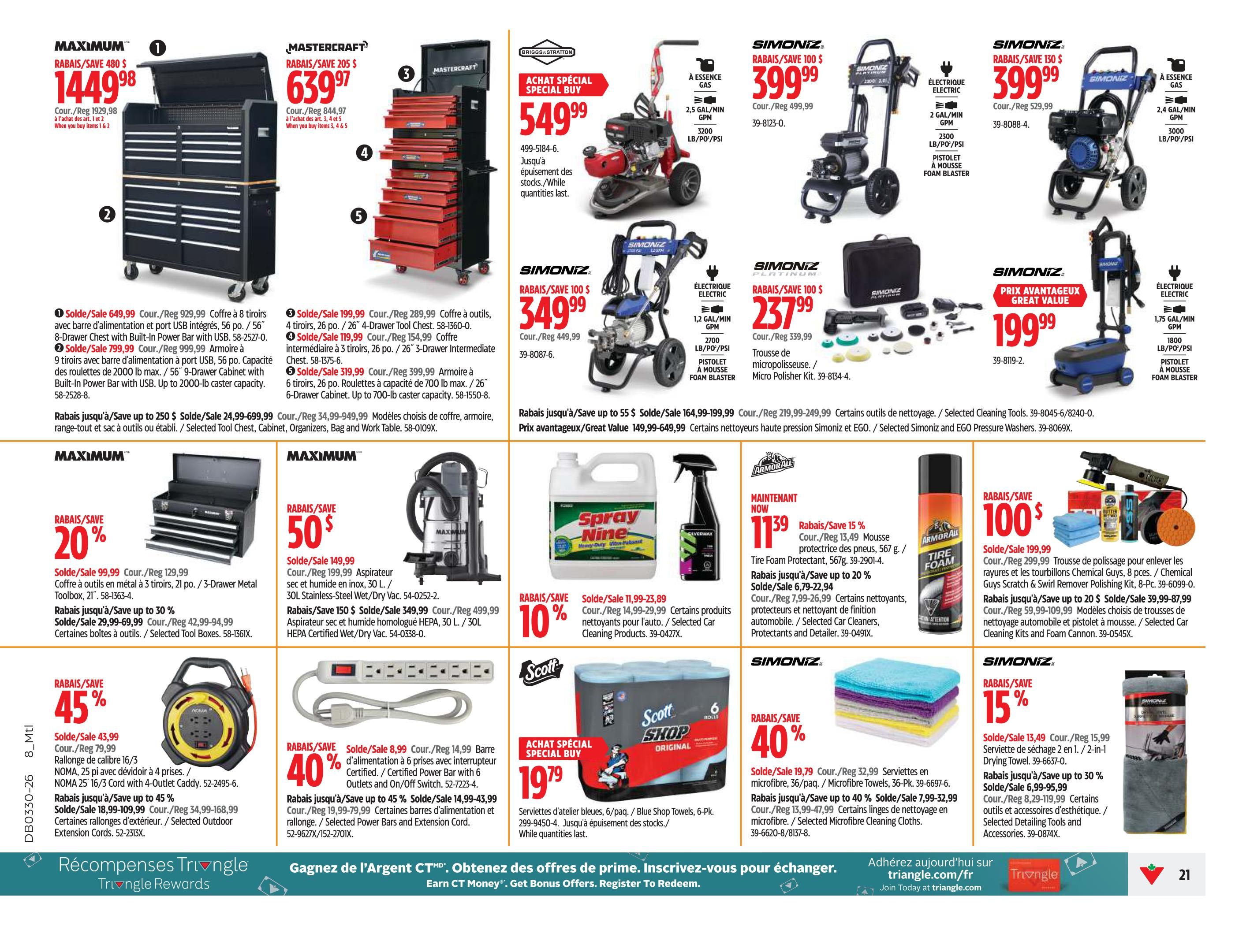 Canadian Tire (QC) Flyer July 23 to 29