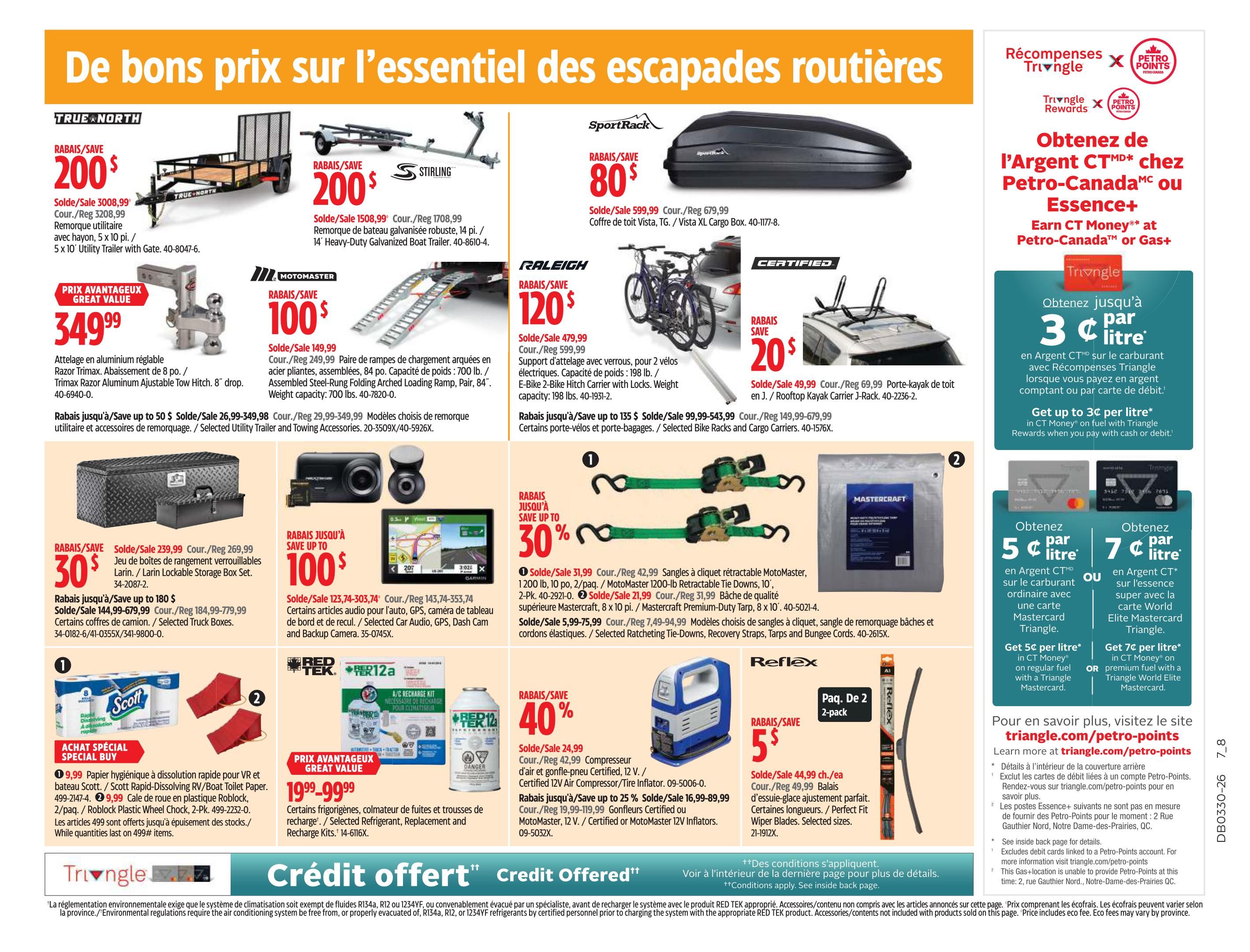 Canadian Tire (QC) Flyer July 23 to 29