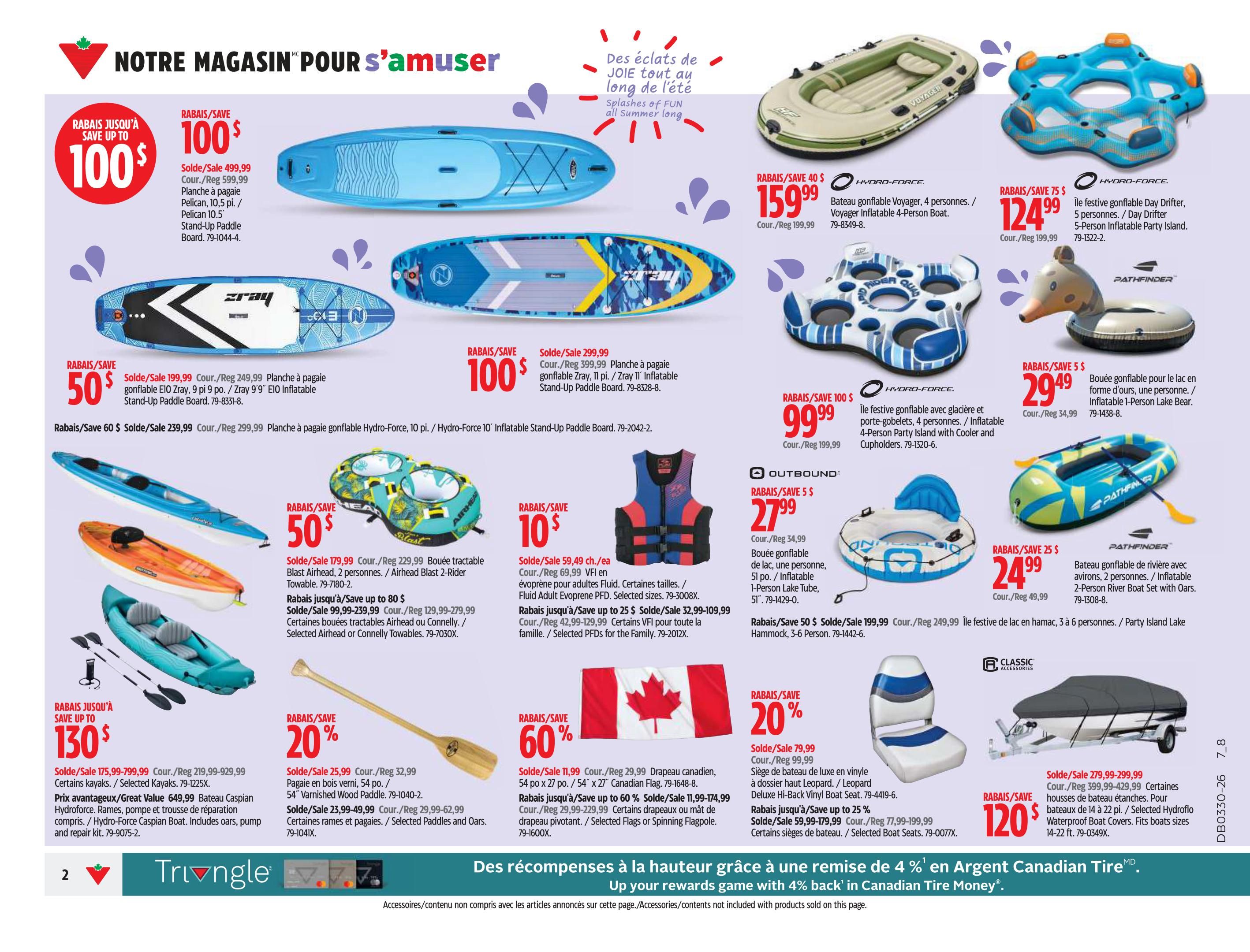 Canadian Tire (QC) Flyer July 23 to 29