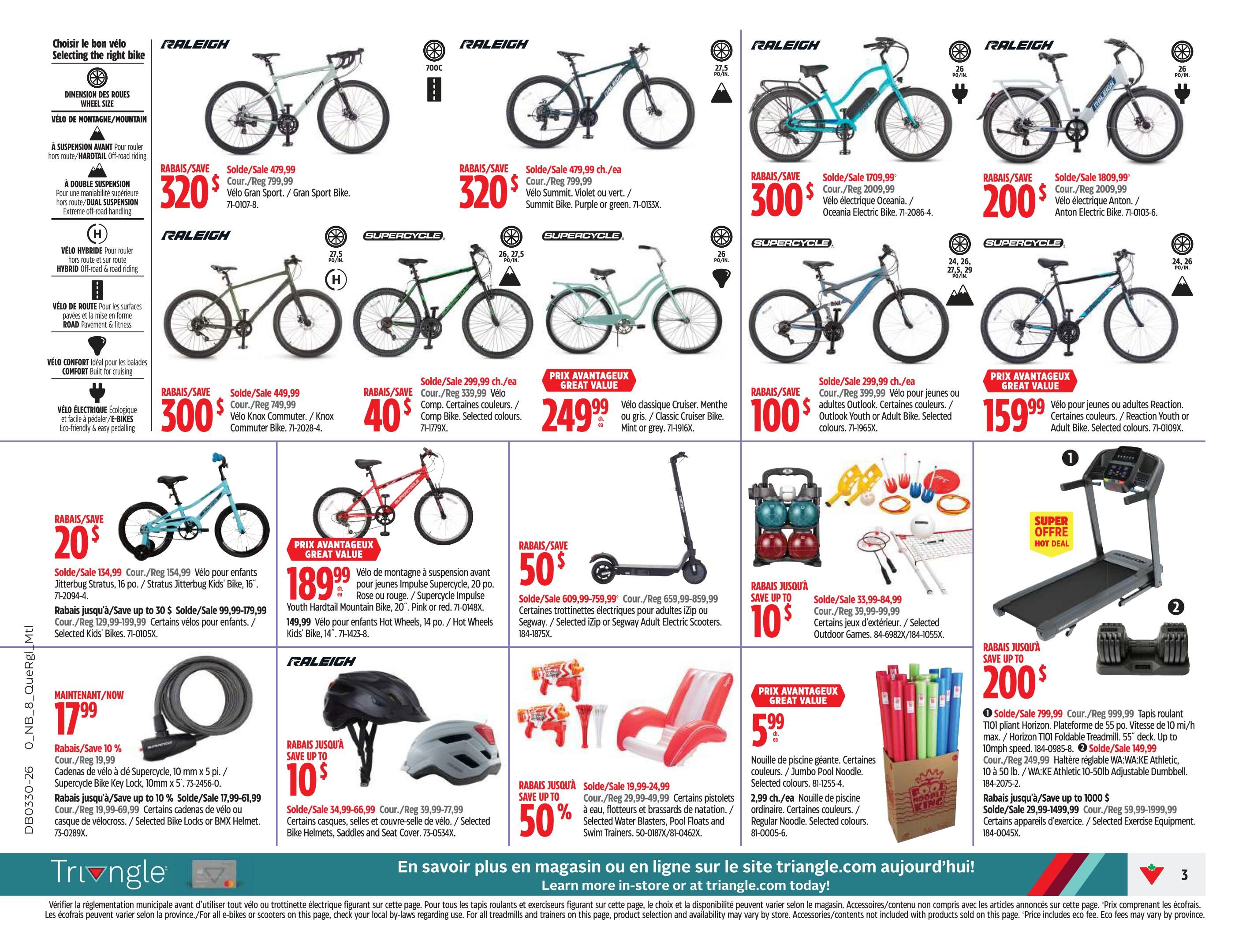 Canadian Tire (QC) Flyer July 23 to 29
