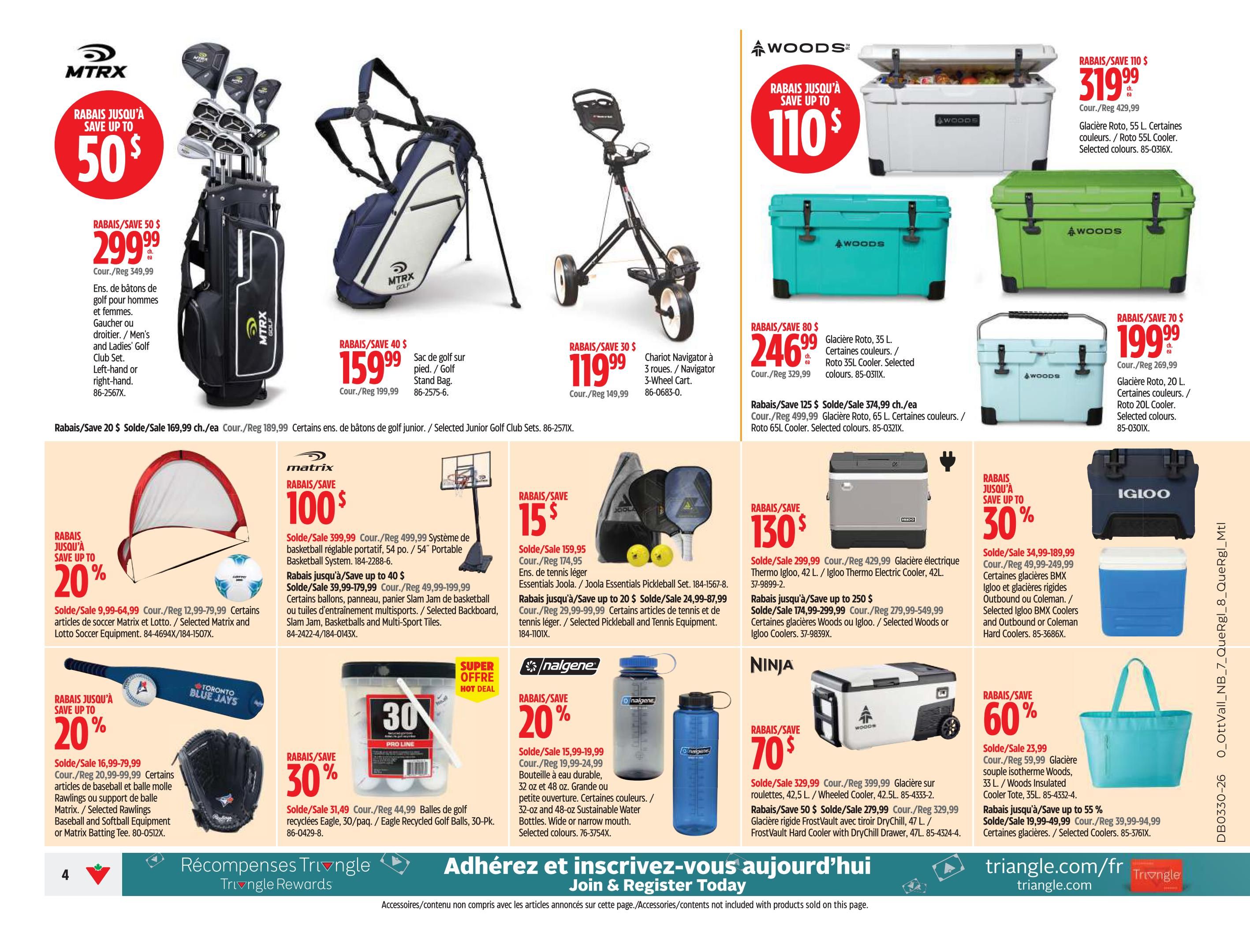 Canadian Tire (QC) Flyer July 23 to 29