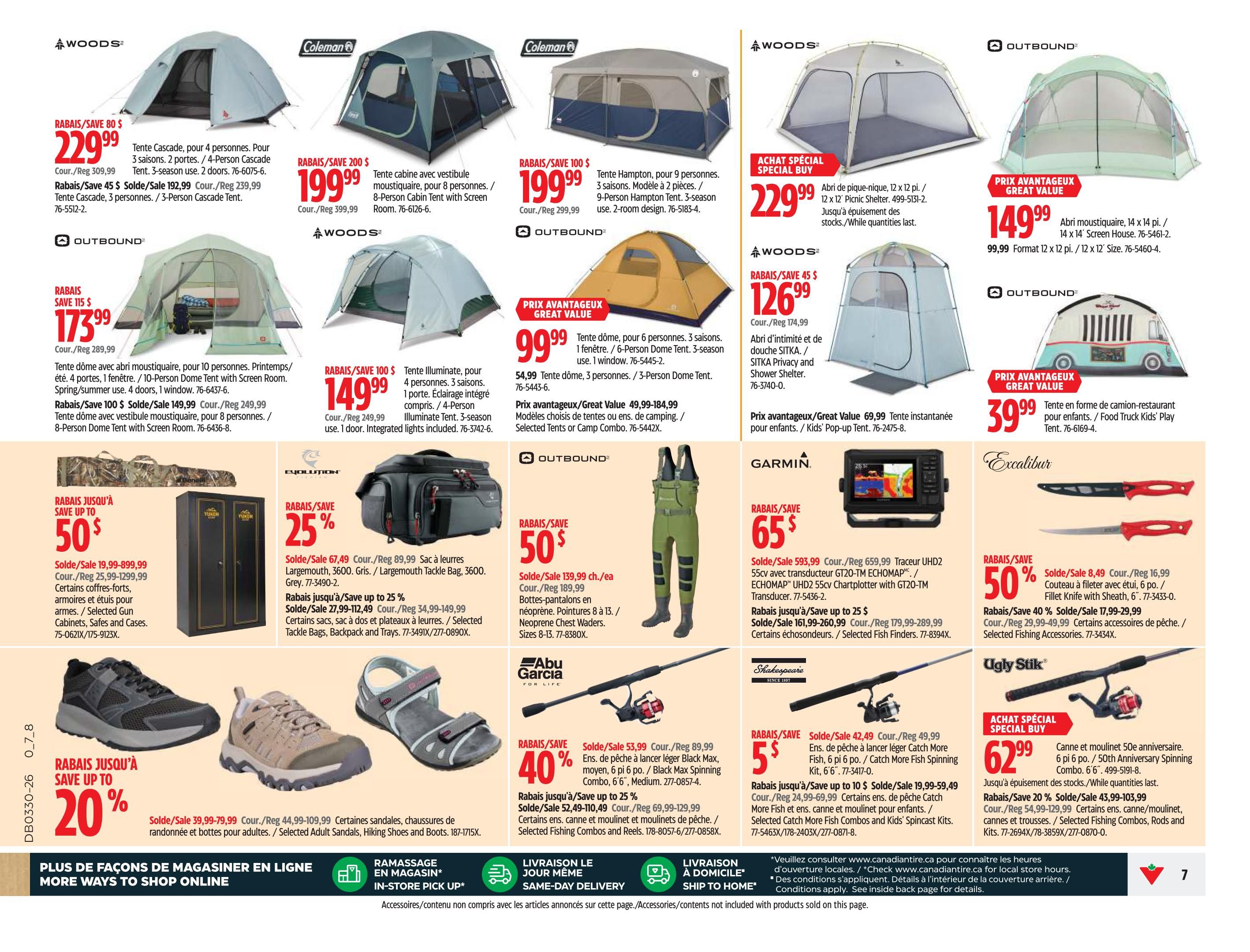 Canadian Tire (QC) Flyer July 23 to 29